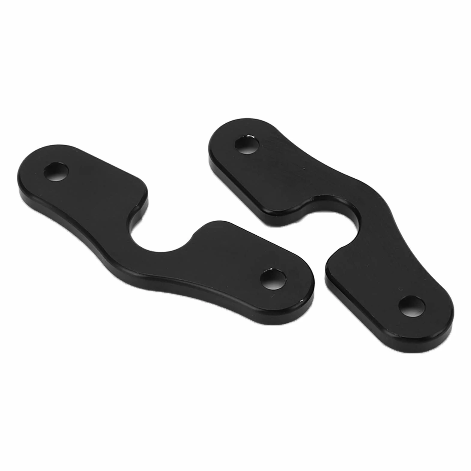 Zestaw naprawczy zaczepów przeciwsłonecznych, zestaw naprawczy zaczep do osłony przeciwsłonecznej ze stopu aluminium czarny anodowany zamiennik dla Jeep Wrangler JK JL JLU