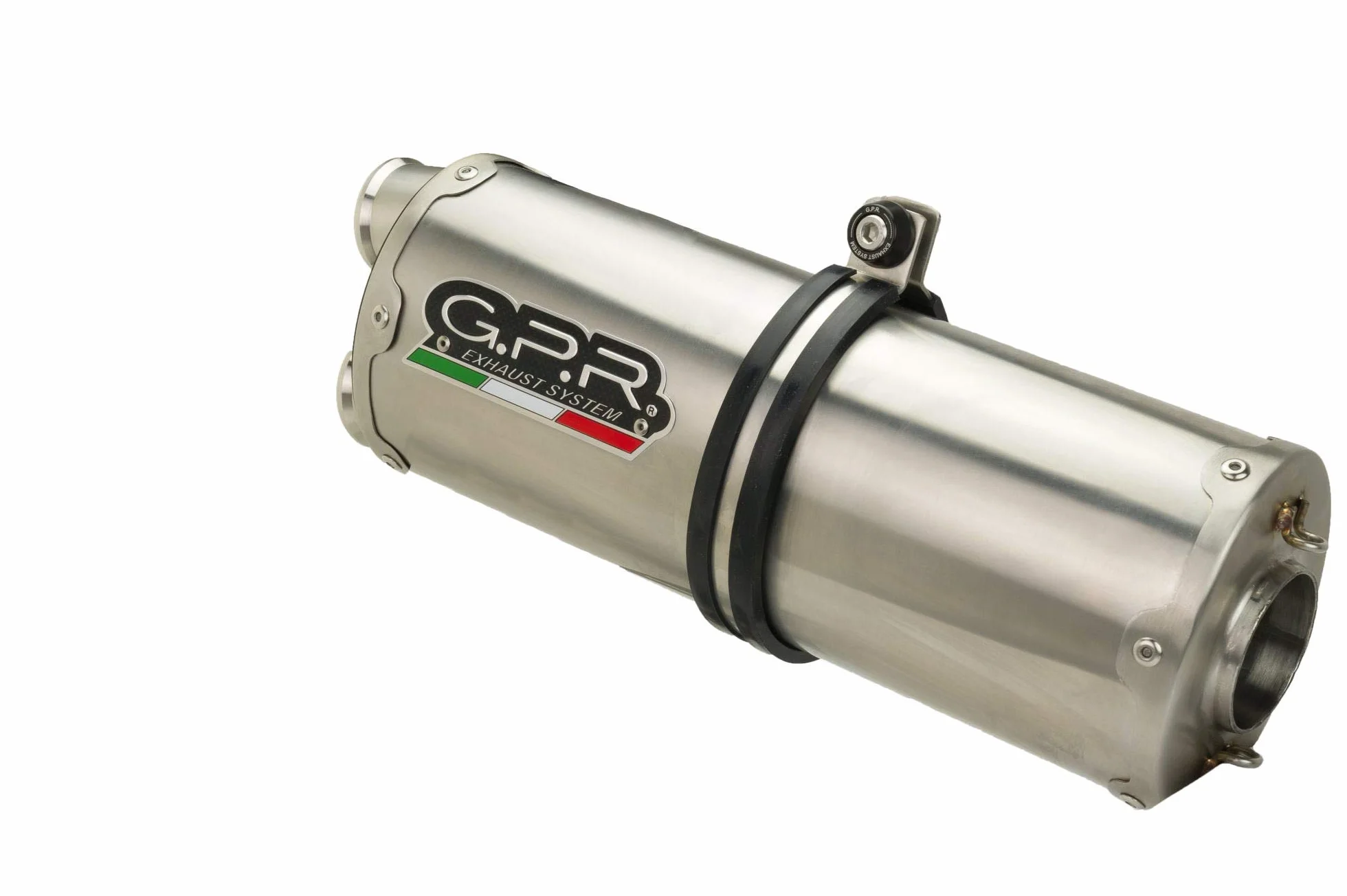 GPR markowa rura wydechowa kompatybilna z HONDA Varadero 1000 1999/2011, para zacisków homologowanych ze specyficznym złączem, GPR Dual-Exit Inox