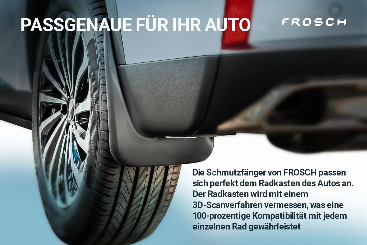 Fartuchy błotne przednie FROSCH pasujące do KIA Ceed, 2012-2015, hatchBack 2-częściowy