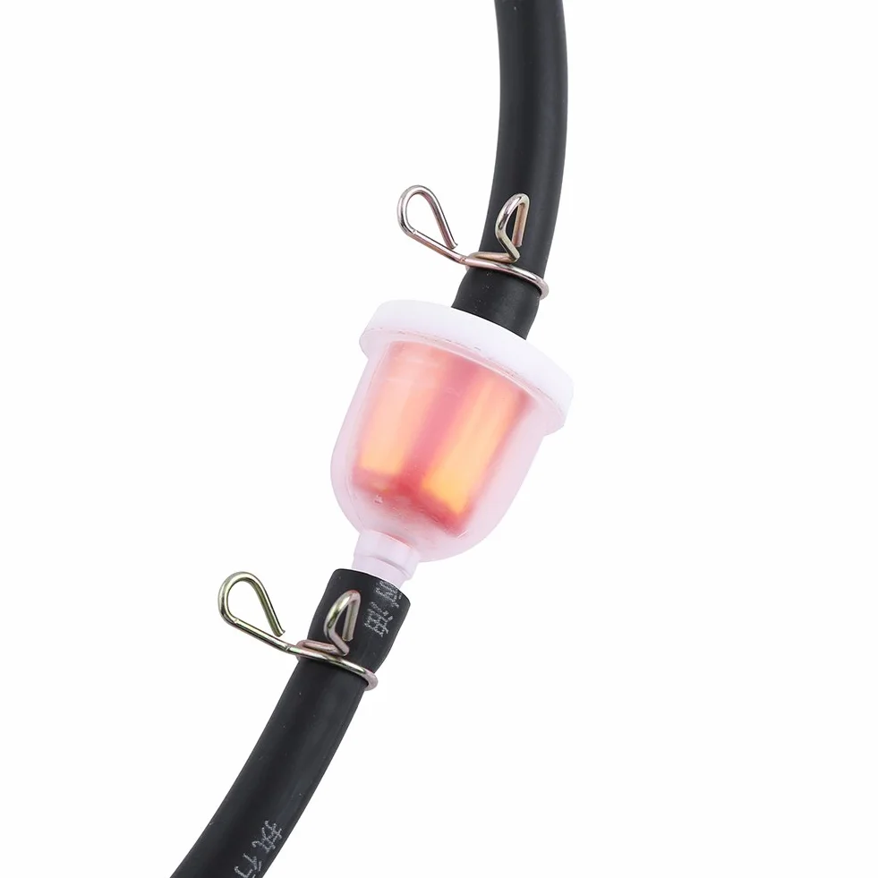 Zestaw filtrów paliwa do motocykla, uniwersalny motocykl 6 mm filtr paliwa filtr paliwa zestaw filtra paliwa 8 mm przewód węża i zaciski do rur