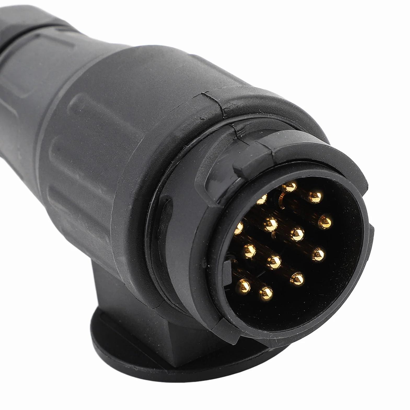 Adapter przyczepy 12 V podwójne gniazdo holownicze 7-pin 13-pin