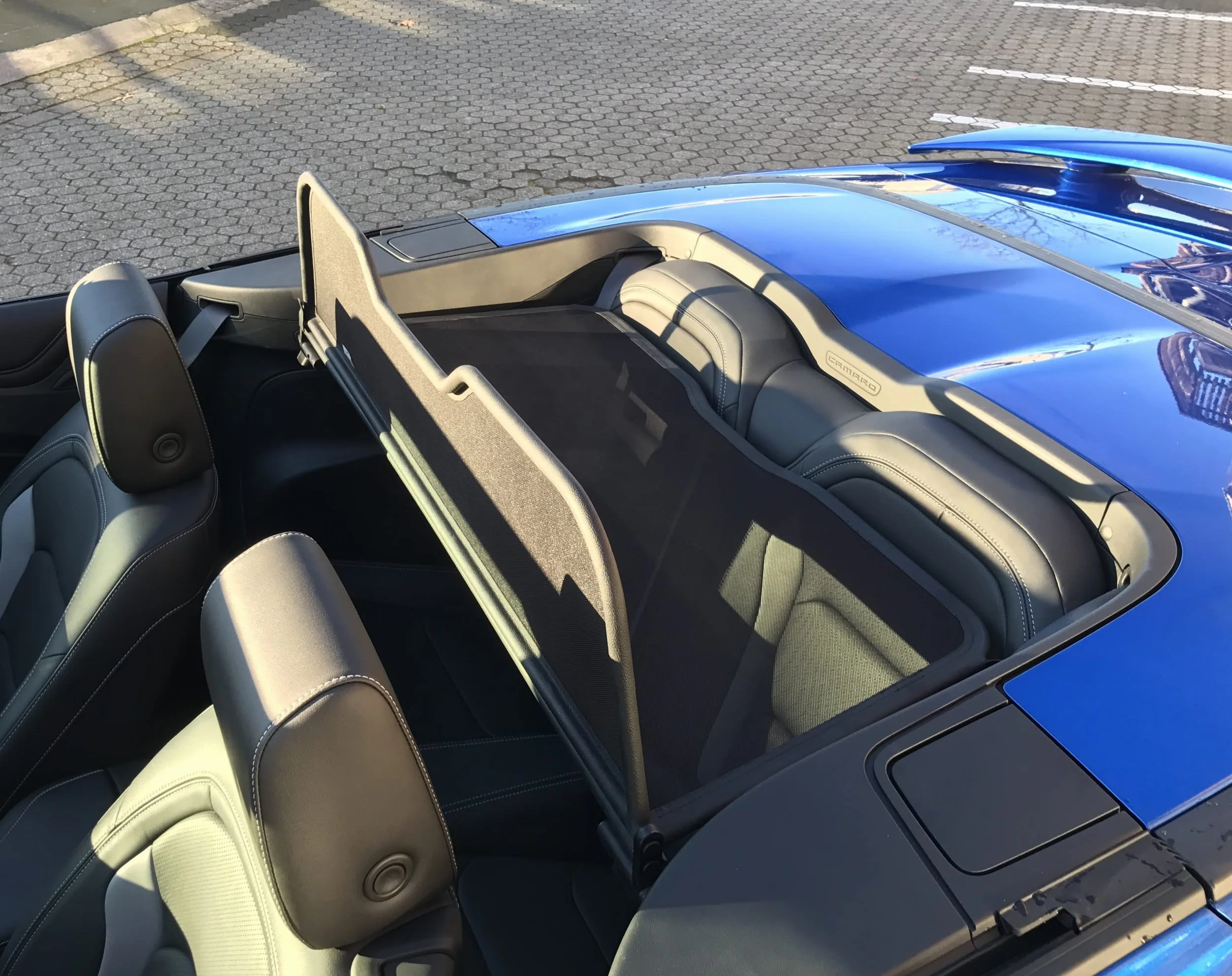 Windschotty do Holden GM Chevrolet Camaro Gen.6 Cabrio