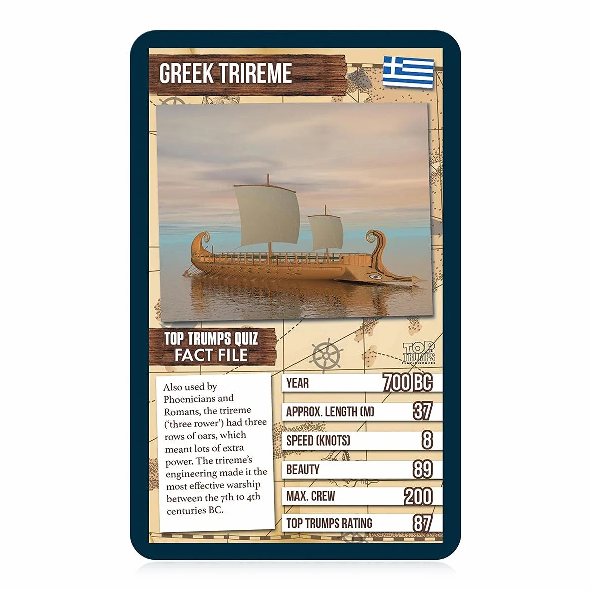 Top Trumps Światowej sławy statki klasyczna gra karciana, poznaj fakty o tankowcach, jachtach i statkach wycieczkowych, w tym Allure of the Seas, Titanic i Brittania, prezenty i zabawki dla chłopców i