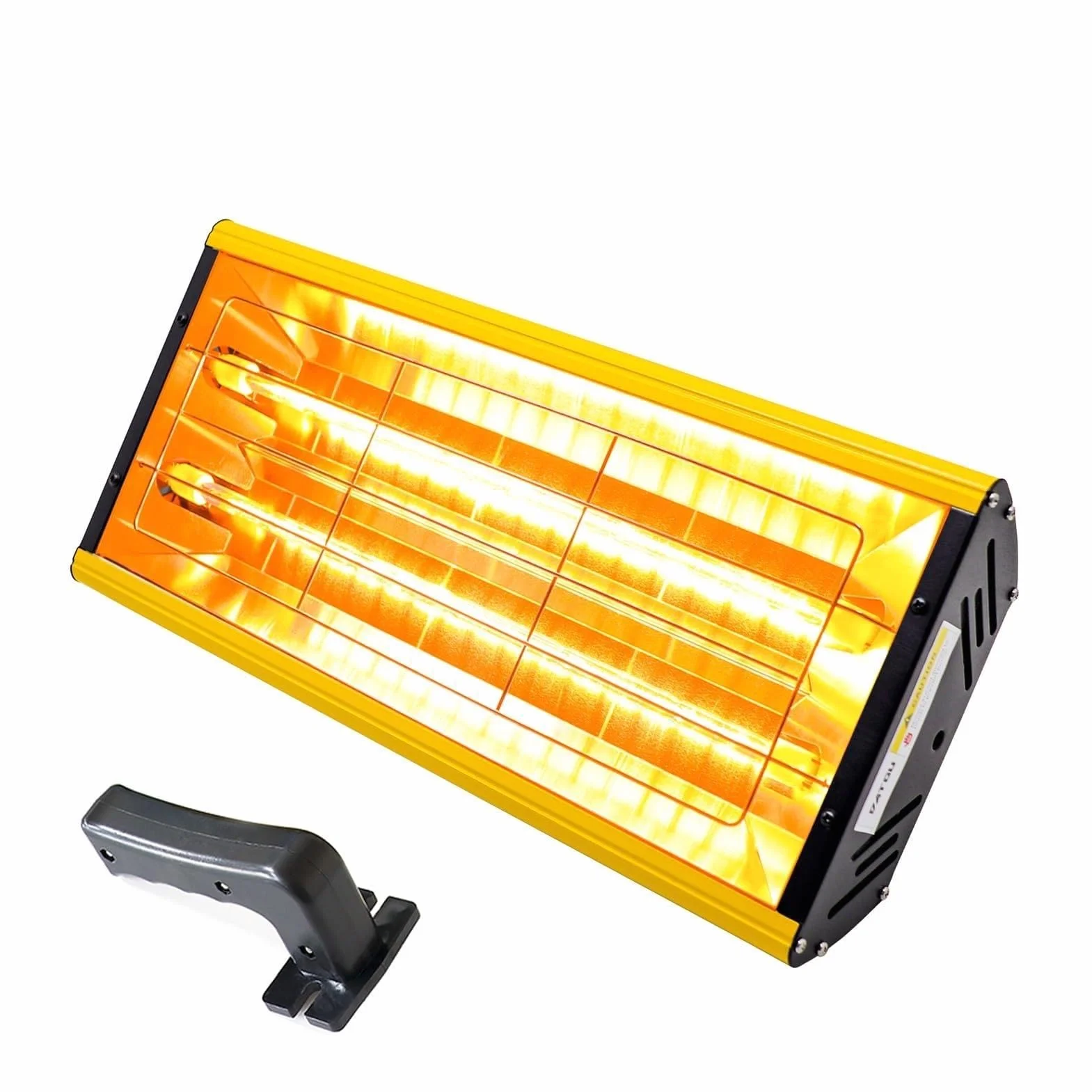 Lampa do utwardzania farby na podczerwień, Lampa Na Podczerwień Do Utwardzania Lakieru 2000W Krótkofalowa Lampa Grzewcza Na Podczerwień Kabina Lakiernicza Światło Suszące Farbę Lampa Na Podczerwień Do