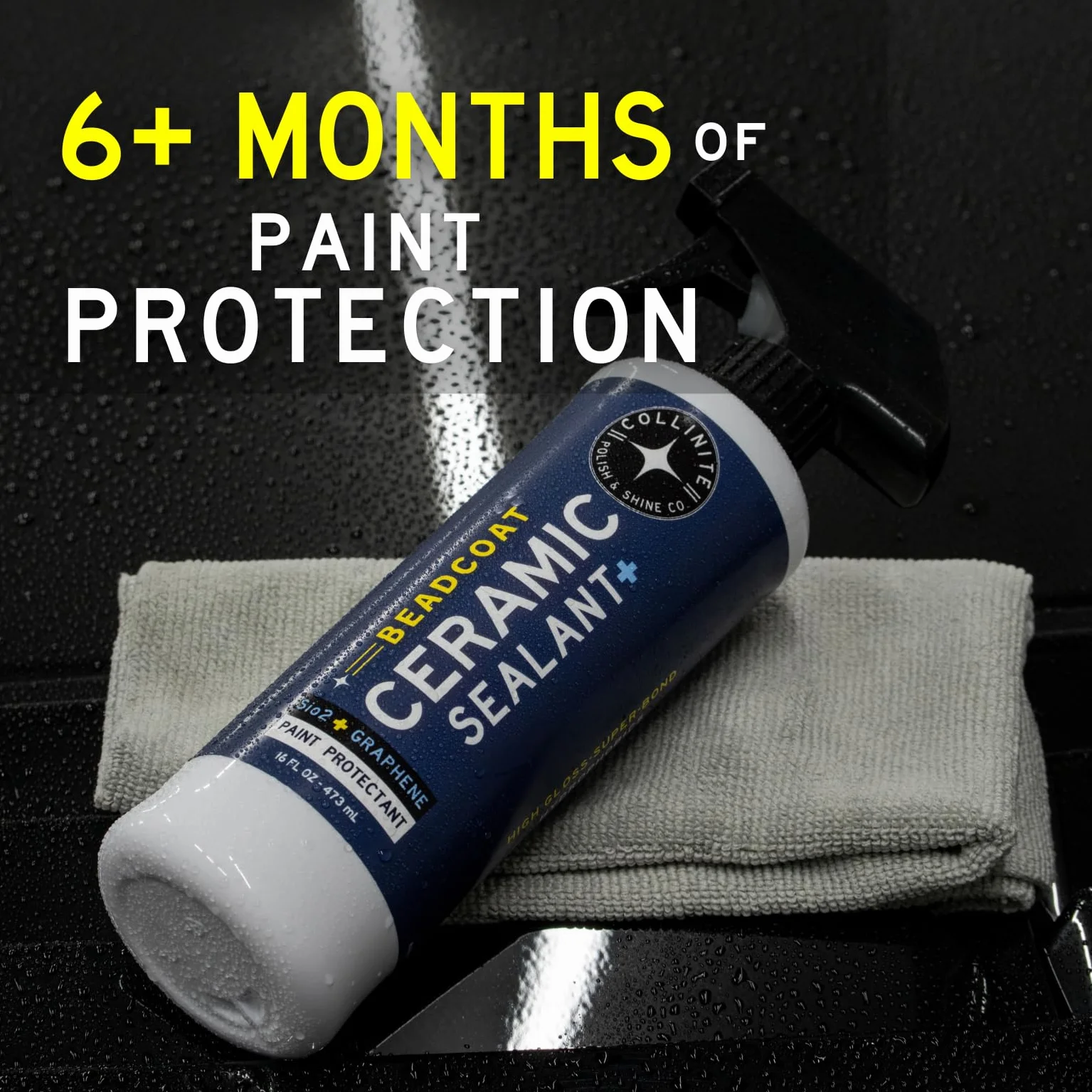Collinite Beadcoat Mastyk ceramiczny + grafen hydrofobowa ochrona lakieru 473 ml