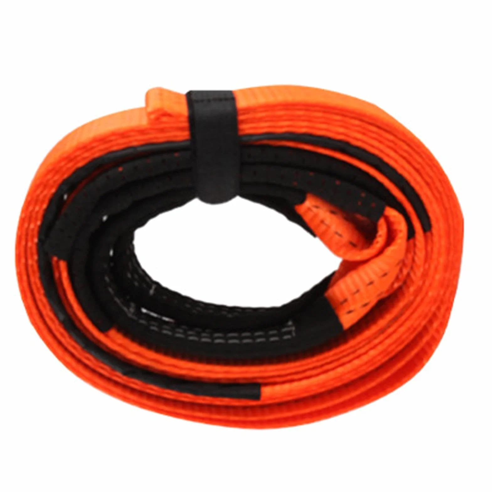 Tow Rope, Towing Strap with Hooks, 500cm/196.85 6cm/2.36 Inches Heavy-Duty Design, Sturdy Material, for Cars, Trucks, Atv, Roadside Use A3 Steel Polyester