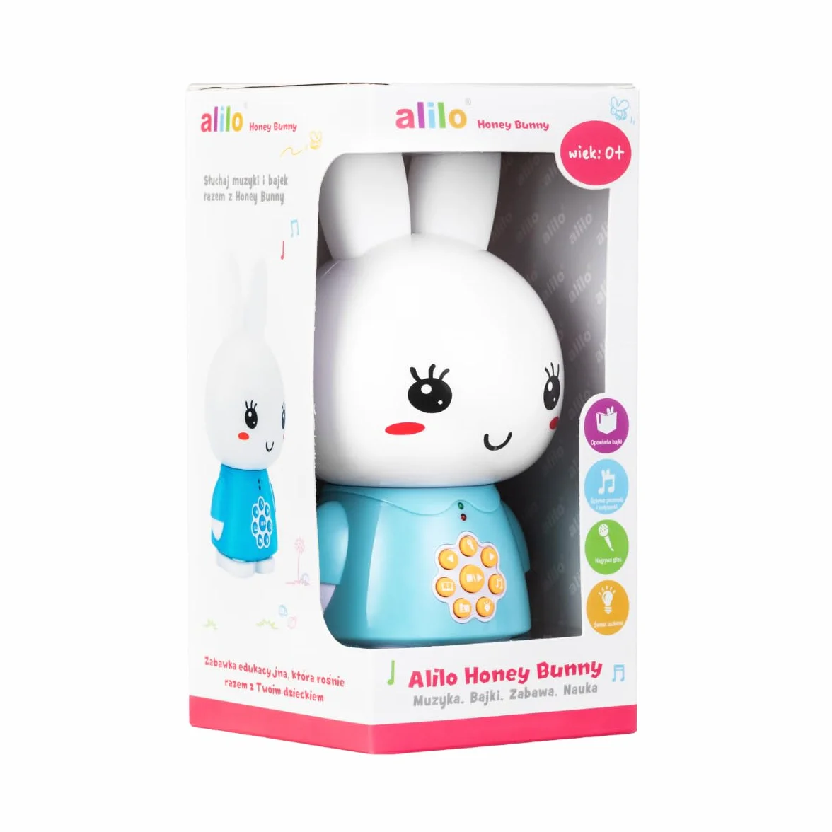ALILO Króliczek Honey Bunny - Jasny Niebieski