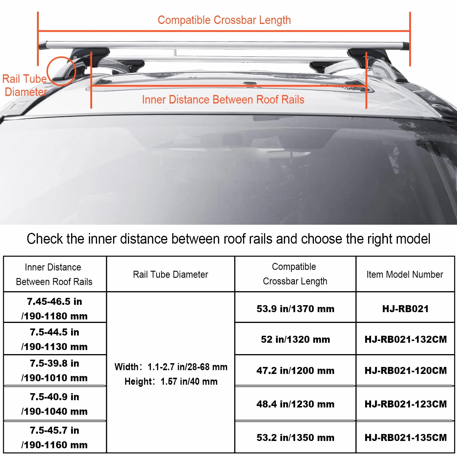 VEVOR Uniwersalny bagażnik dachowy 132 cm aluminiowy regulowany z zamkami do SUV sedana