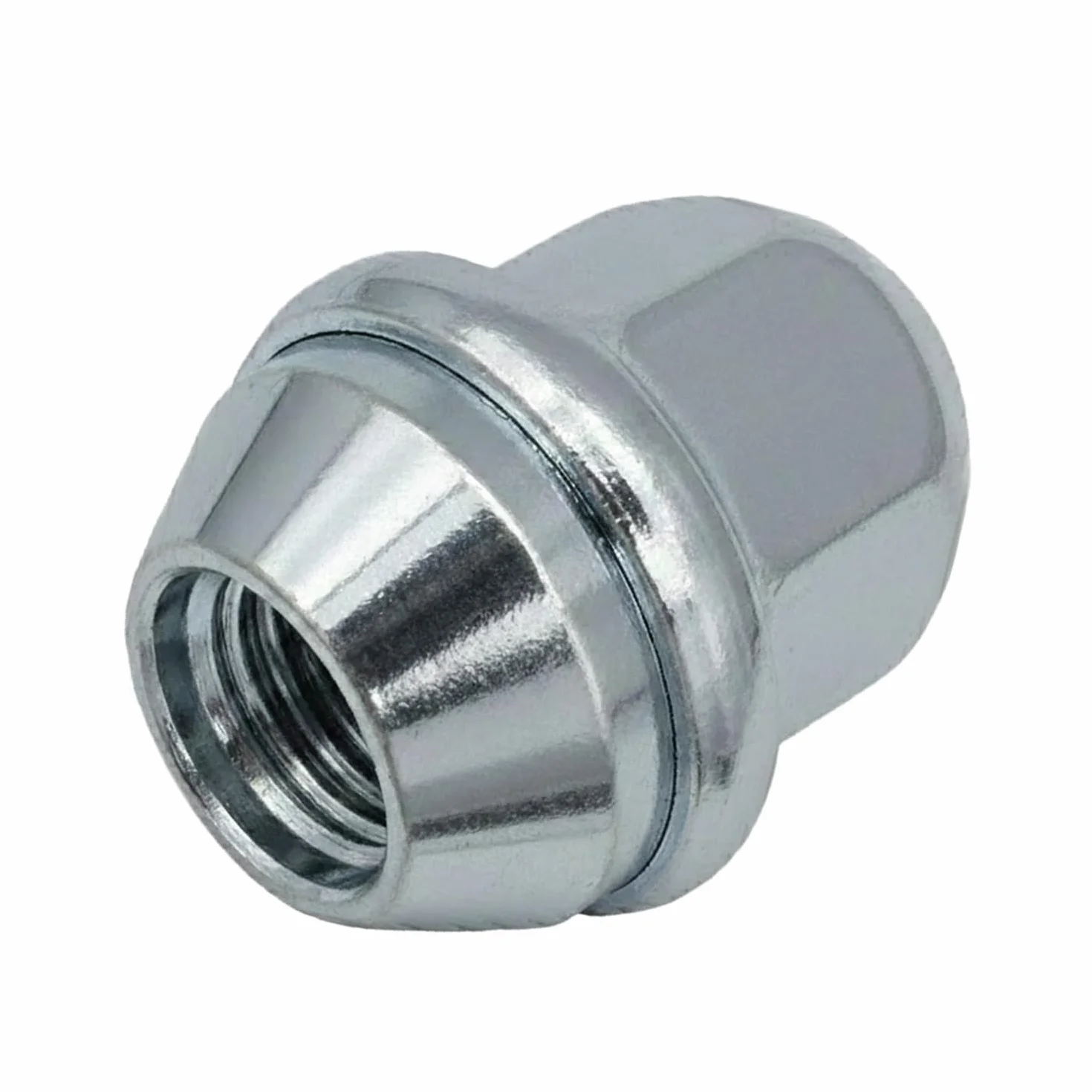 20 x nakrętek do kół M12x1,5 60° stożkowy kołnierz zamknięty – SW 19 mm – wysokość 31 mm – chromowane z nasadką ze stali nierdzewnej – zestaw nakrętek do felg aluminiowych – stożkowe
