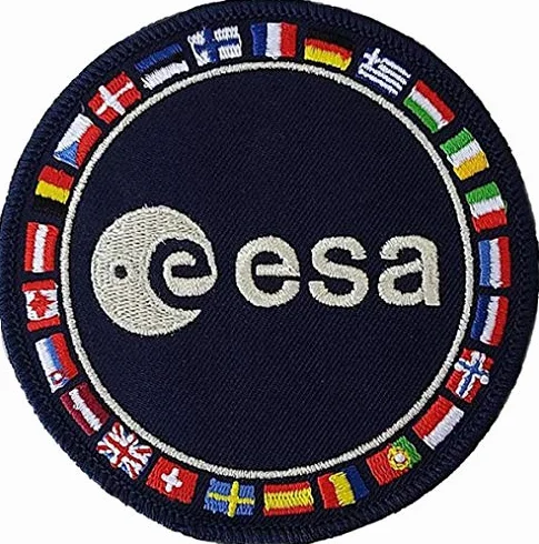 ESA Naszywka Narodów Kosmicznych 25 flag