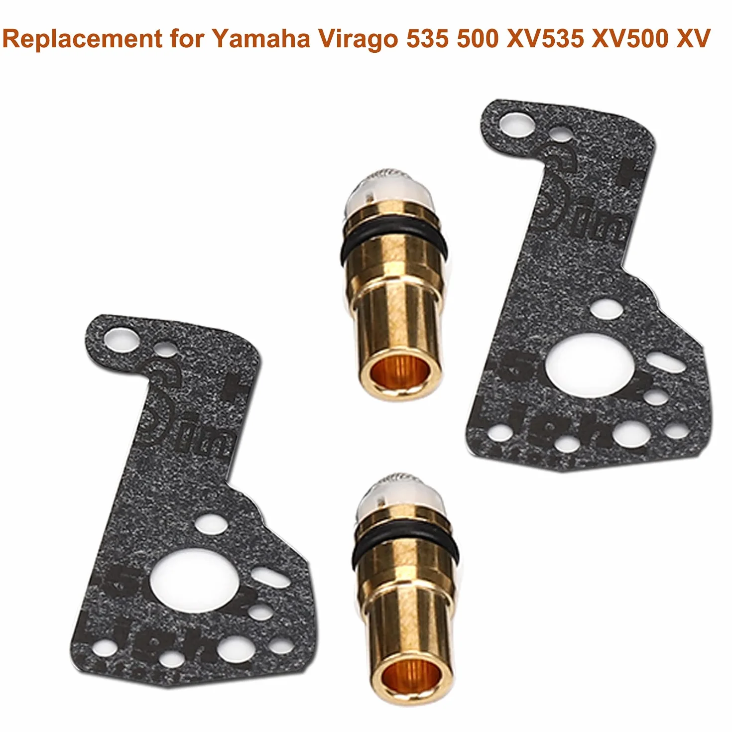 Zestaw naprawczy gaźnika, zamiennik gaźnika do Yamaha Virago 535/ 500/ XV535/ XV500/ XV, z tłokiem odcinającym iglicę pływaka