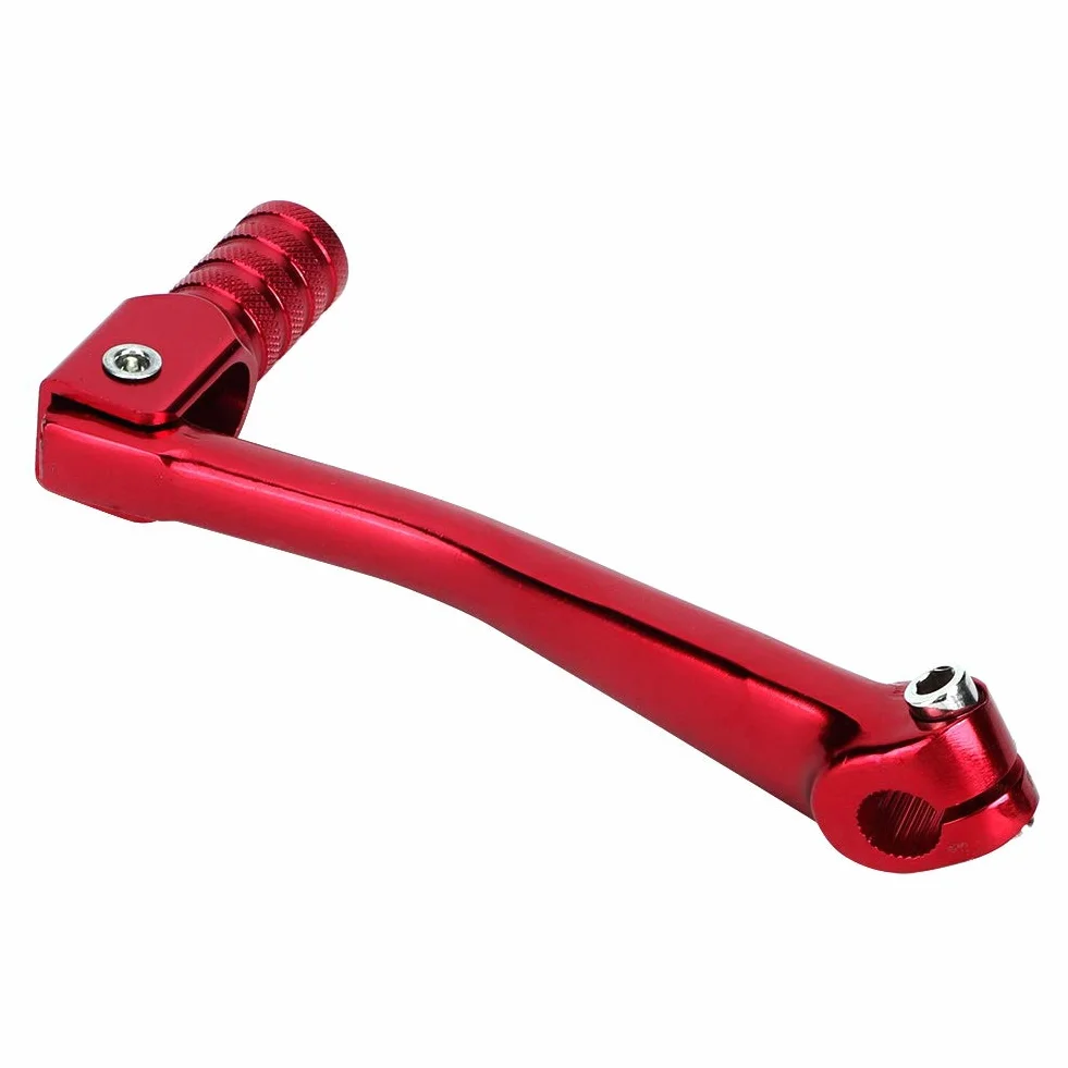 Pedał zmiany biegów motocyklowych aluminium CNC 11-14 mm składany