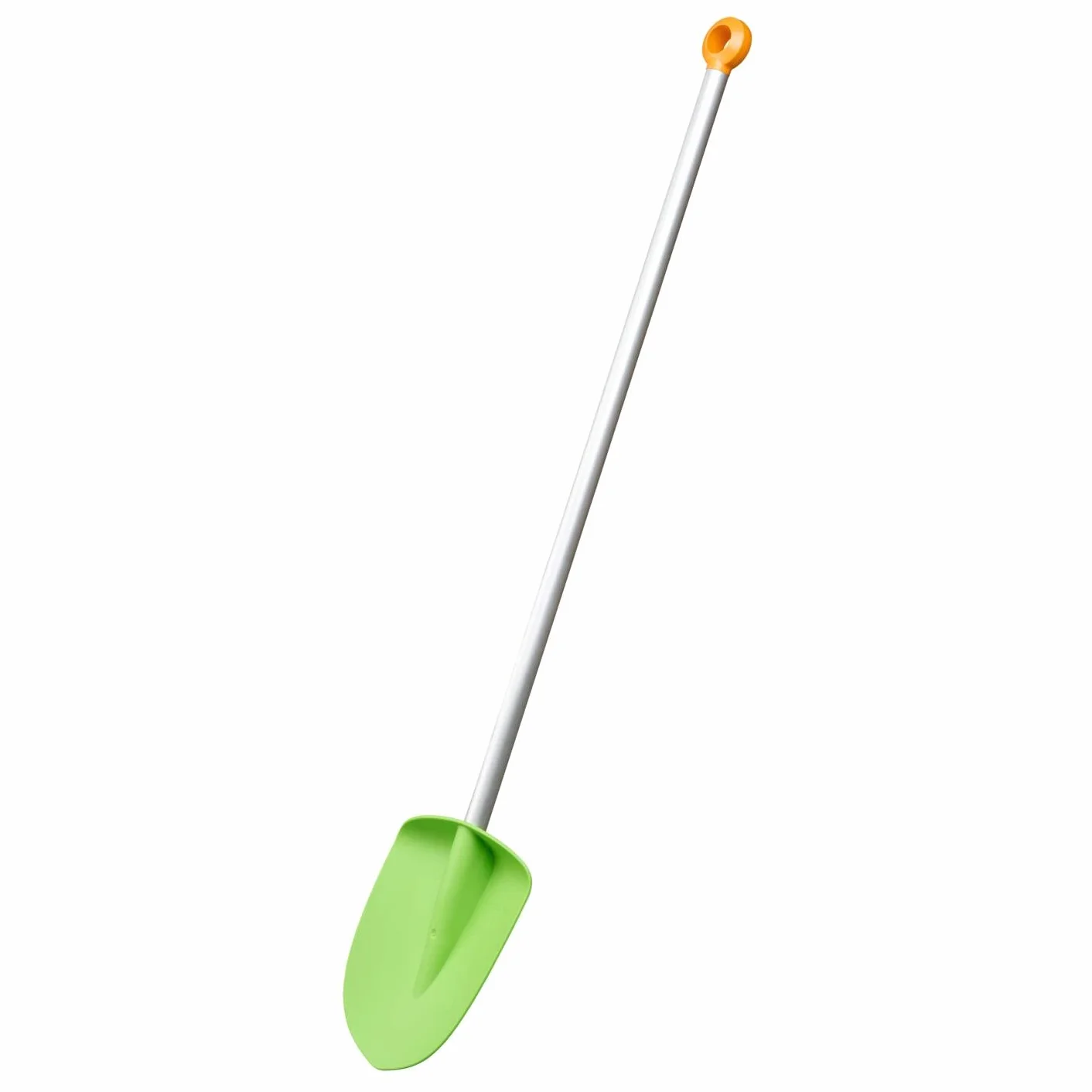 Fiskars Szpadel dziecięcy, Długość: 91 cm, Ostrze z tworzywa/ aluminiowy trzonek, Zielony/ pomarańczowy, MyFirst Fiskars, 1001420