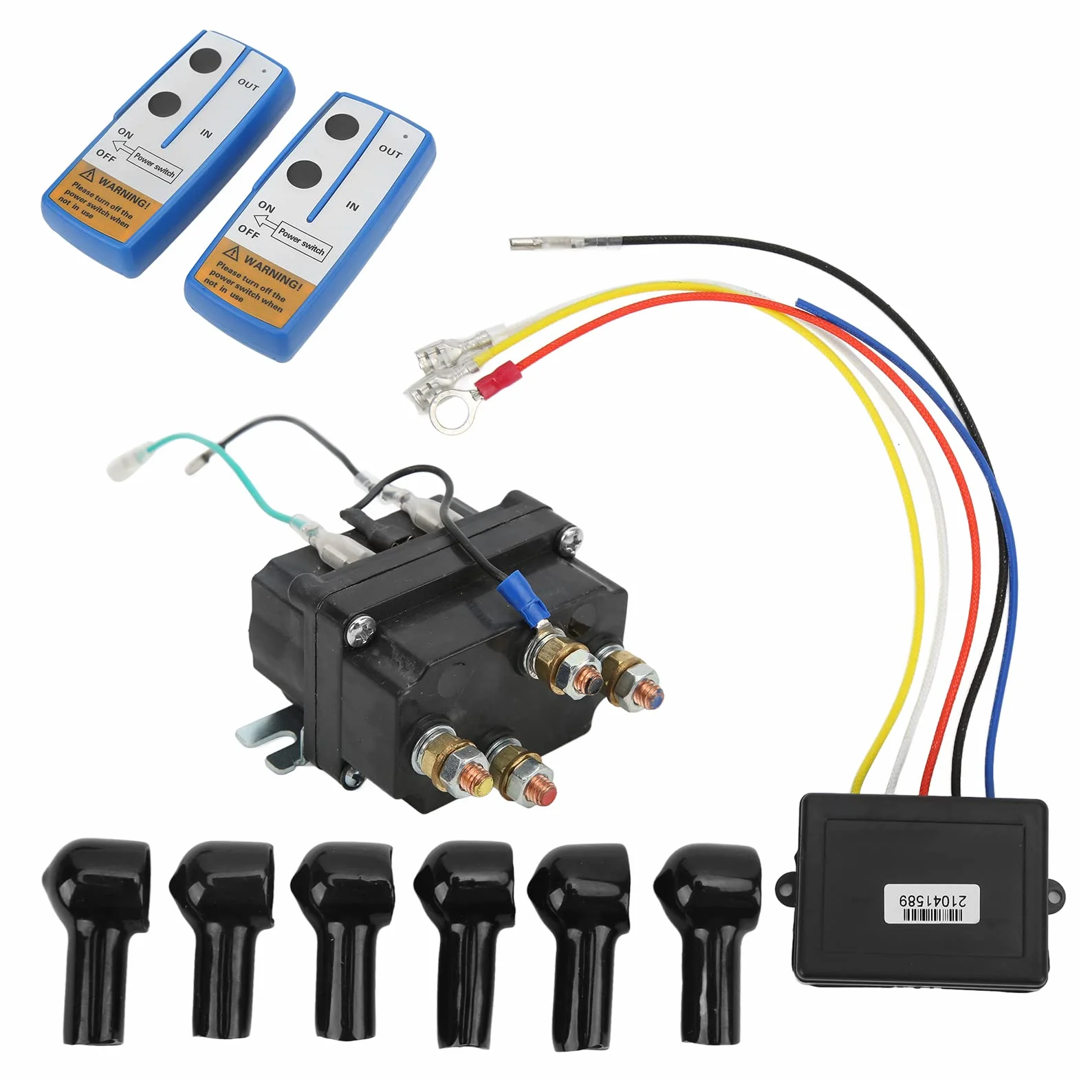 Przekaźnik elektryczny 12V 250A czarny proszkowo do ATV UTV