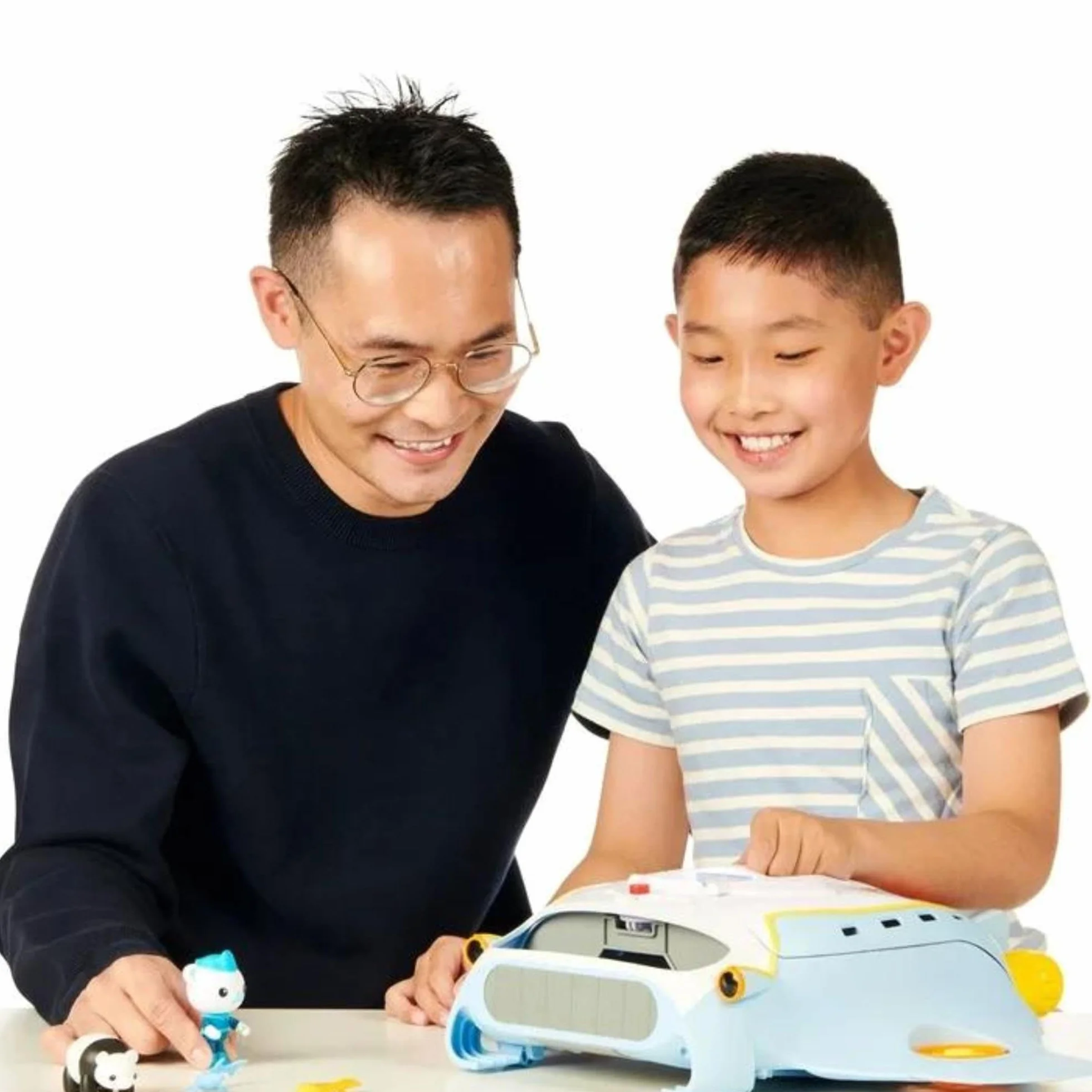Octonauts Quoersrti Above & Beyond Octoray Transforming Playset | 7 sztuk | 25+ świateł i dźwięków