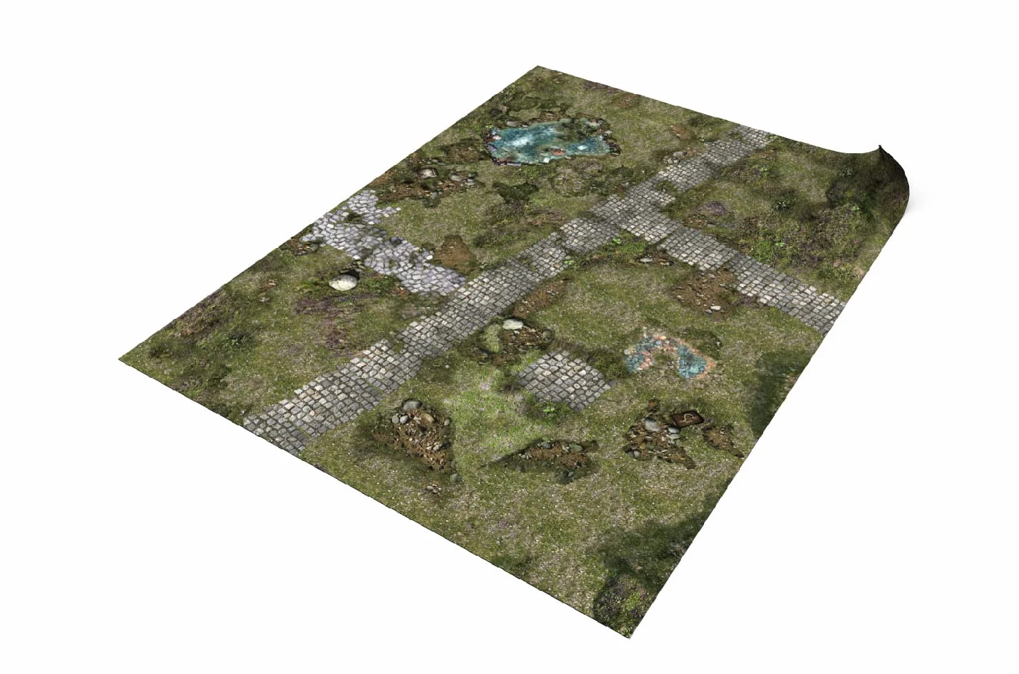 PLAYMATS Mata do Wargaming - Age of Sigmar - 44"x60" / 112x152 cm - Wyspa Skarbów