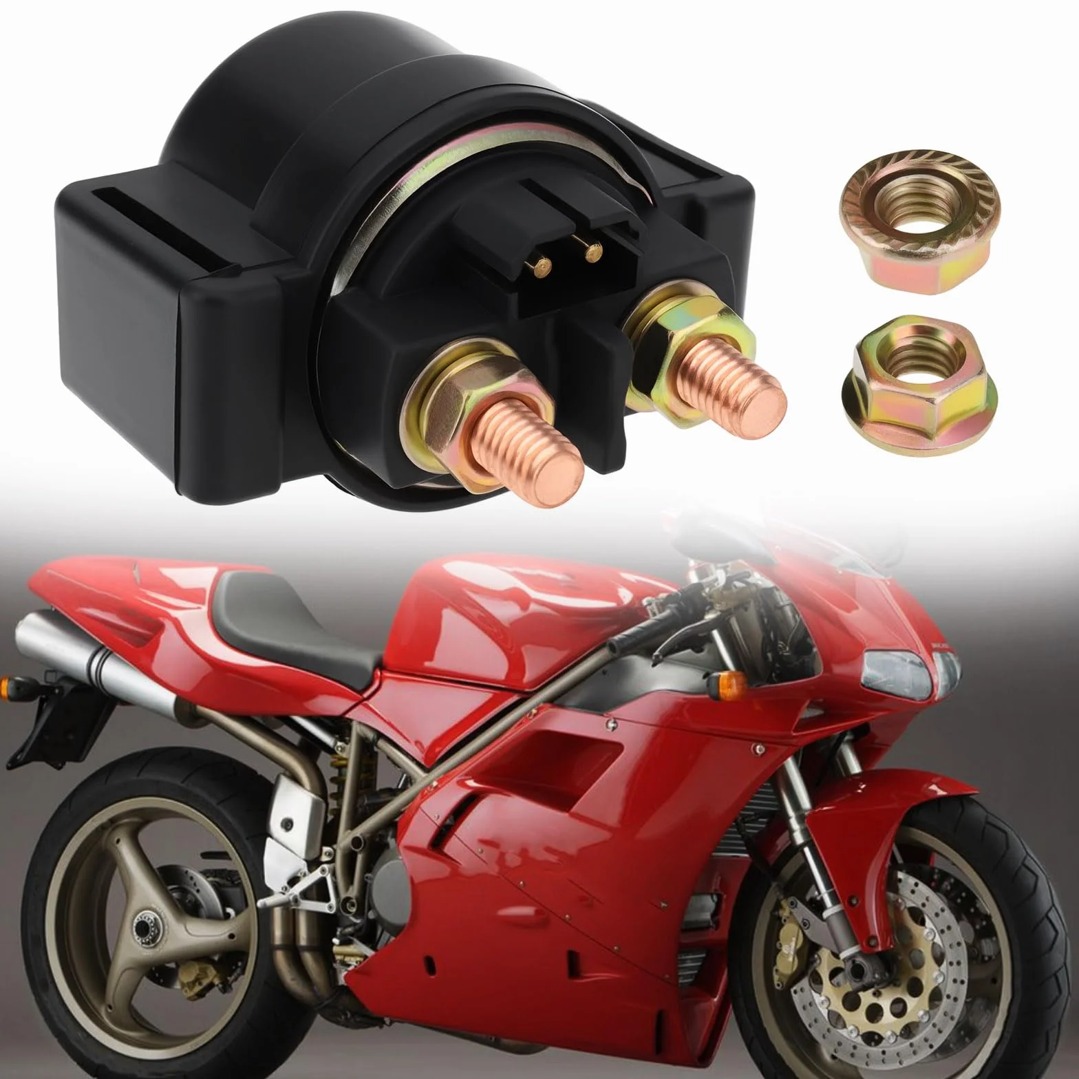Przekaźnik rozrusznika motocykla 12 V 39740011A kompatybilny z CAGIVA DUCATI