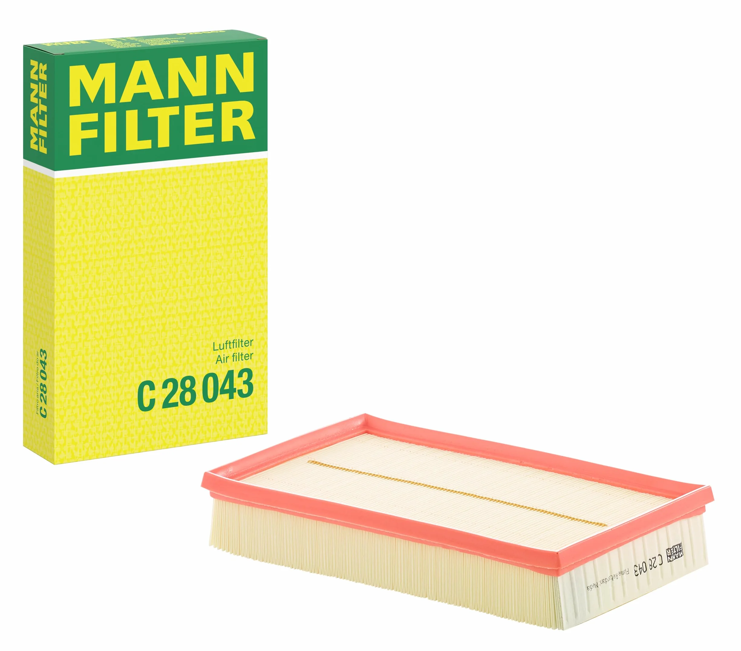 MANN-FILTER C 28 043 Filtr powietrza - do Samochody osobowe + dostawcze