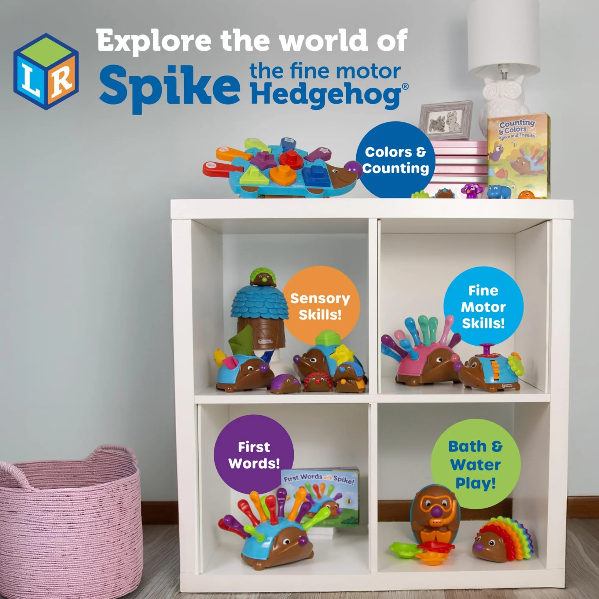 Learning Resources Spike The Fine Motor Hedgehog 14-Kawałek Zestaw