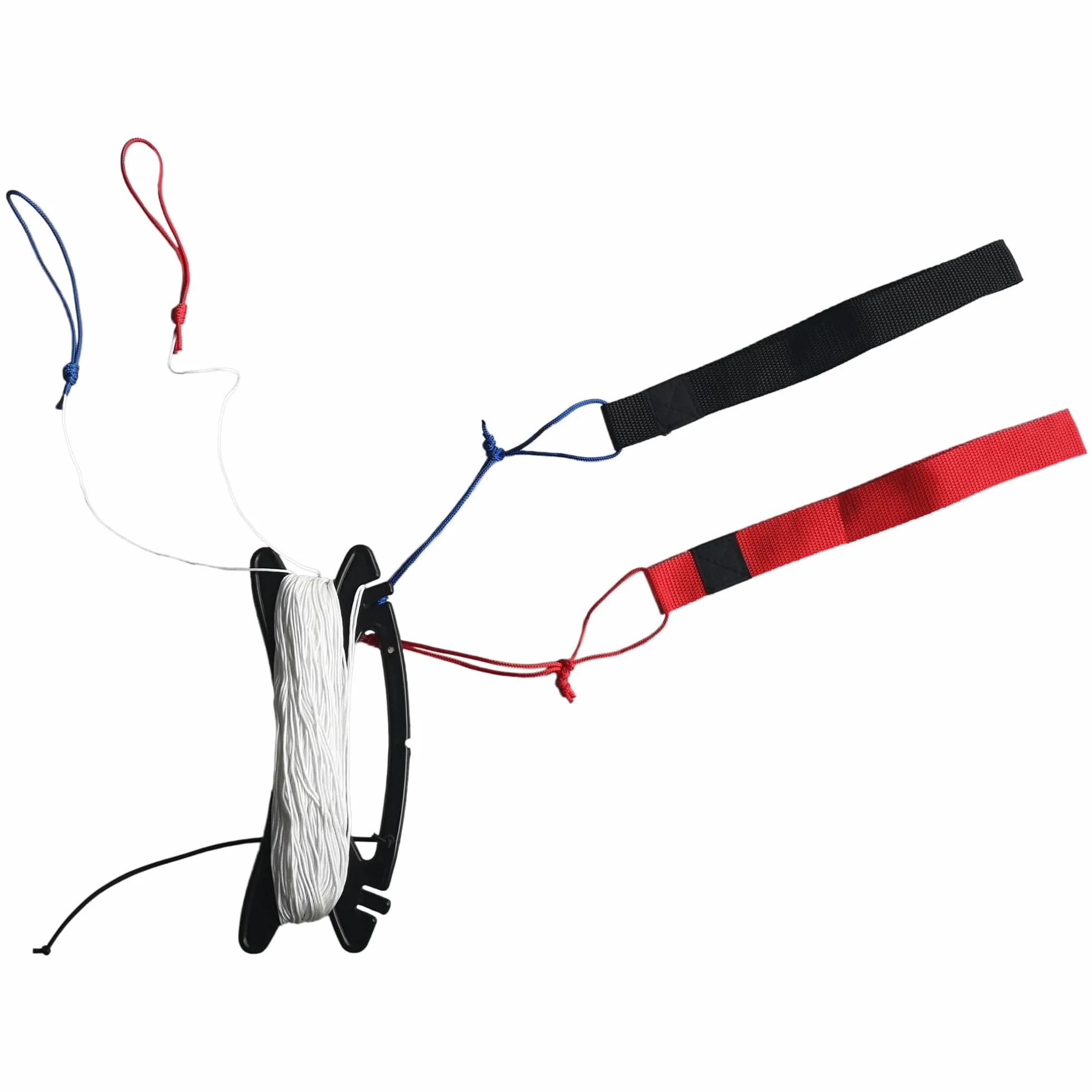 Schildkröt Dual Line Sport Kite, dwupoziomowa mata do kierowania, w zestawie sznurki poliestrowe 25 kp, 2 x 25 m na nawijarce z pętelkami, 3-6 Beaufort