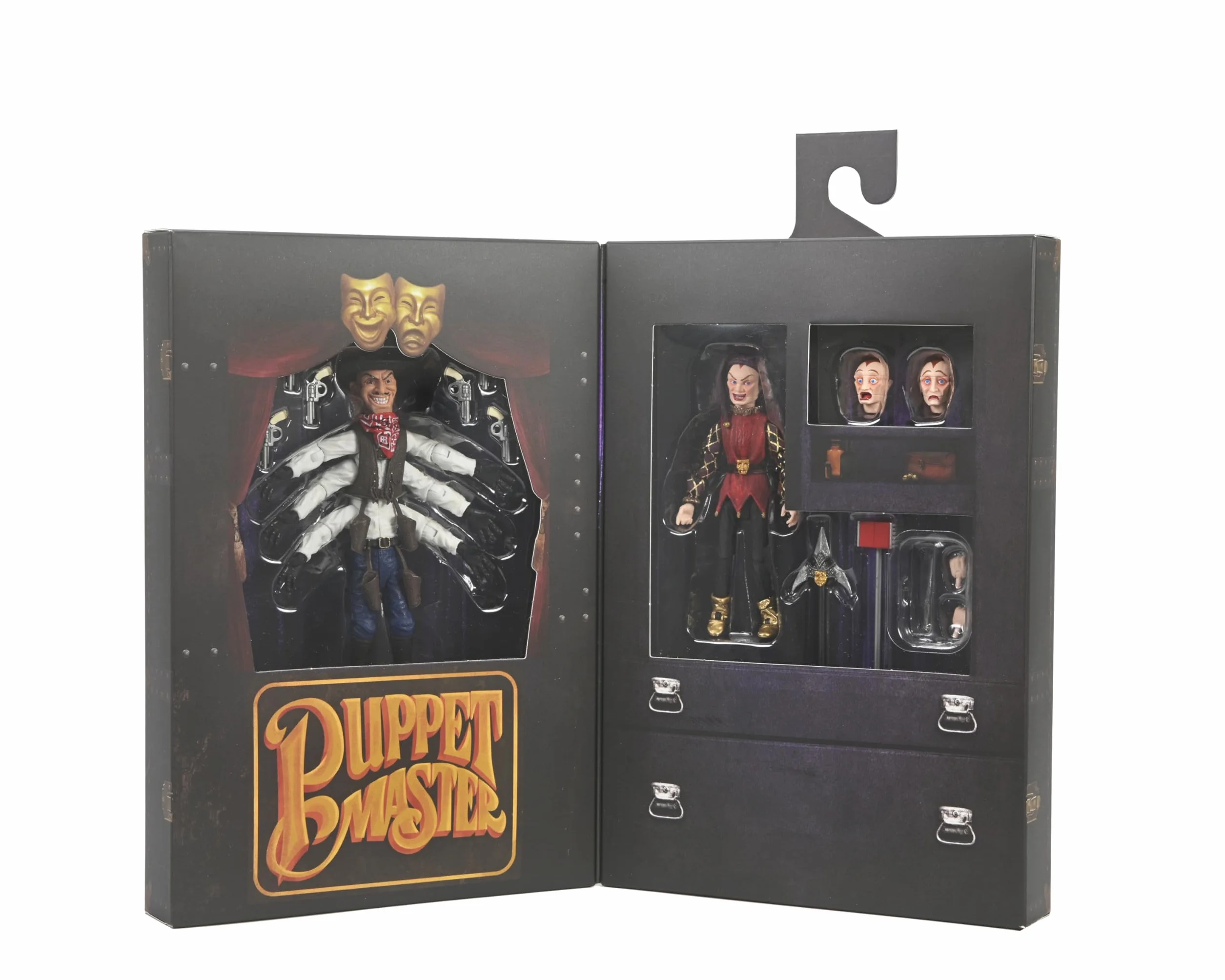 Neca - Puppet Master - Ultimate Six-Shooter & Jester 2 Pk 7In Af