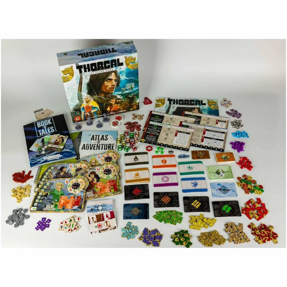 Portal Games | Thorgal The Board Game | Cooperative Story Adventure Board Game, Norse Mythology & Narrative Campaign | 1 to 4 Players | 90–120 Minutes