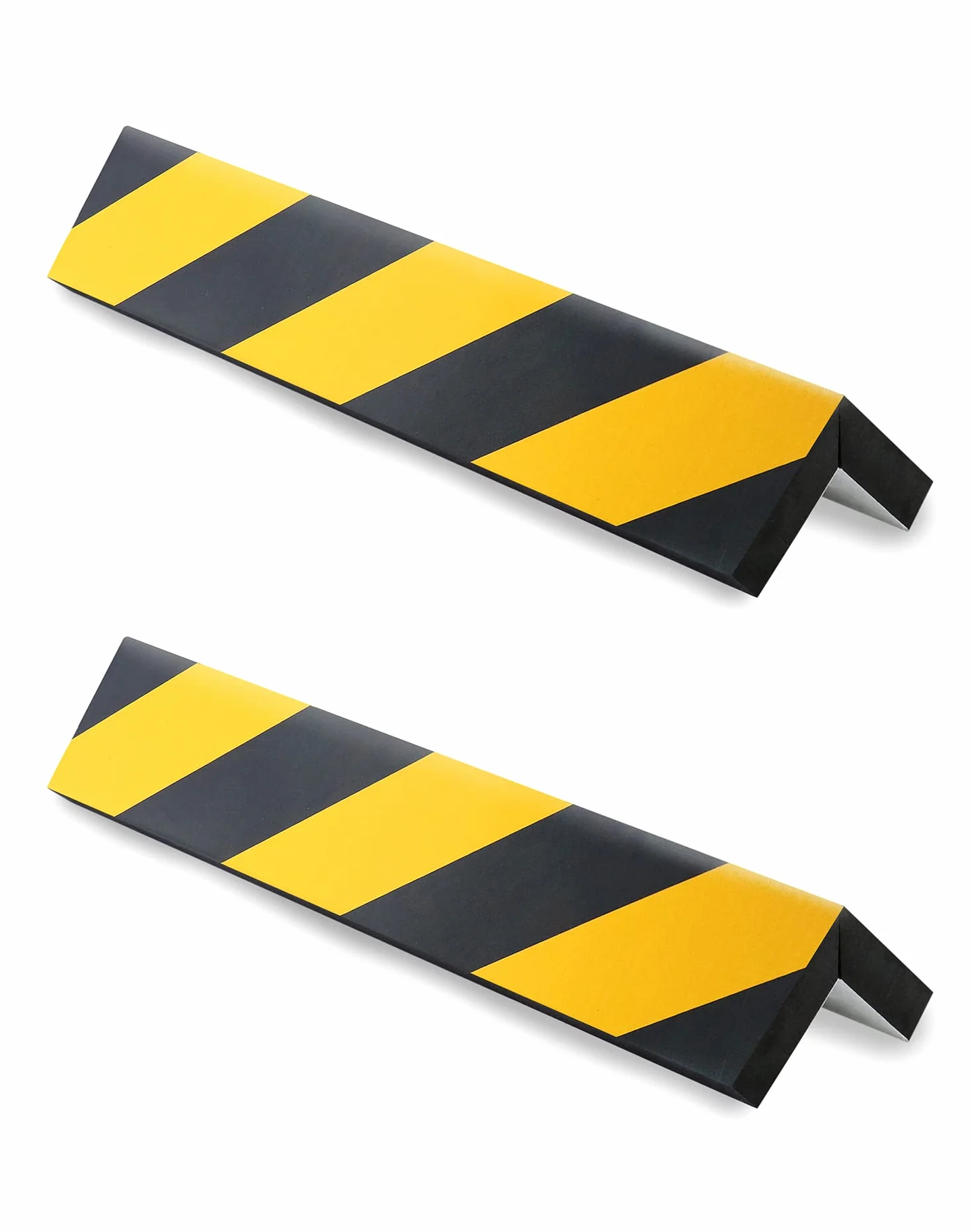 QWORK 2 Pack Ochraniacze narożników garażowych Pianka, kolor żółty i czarny