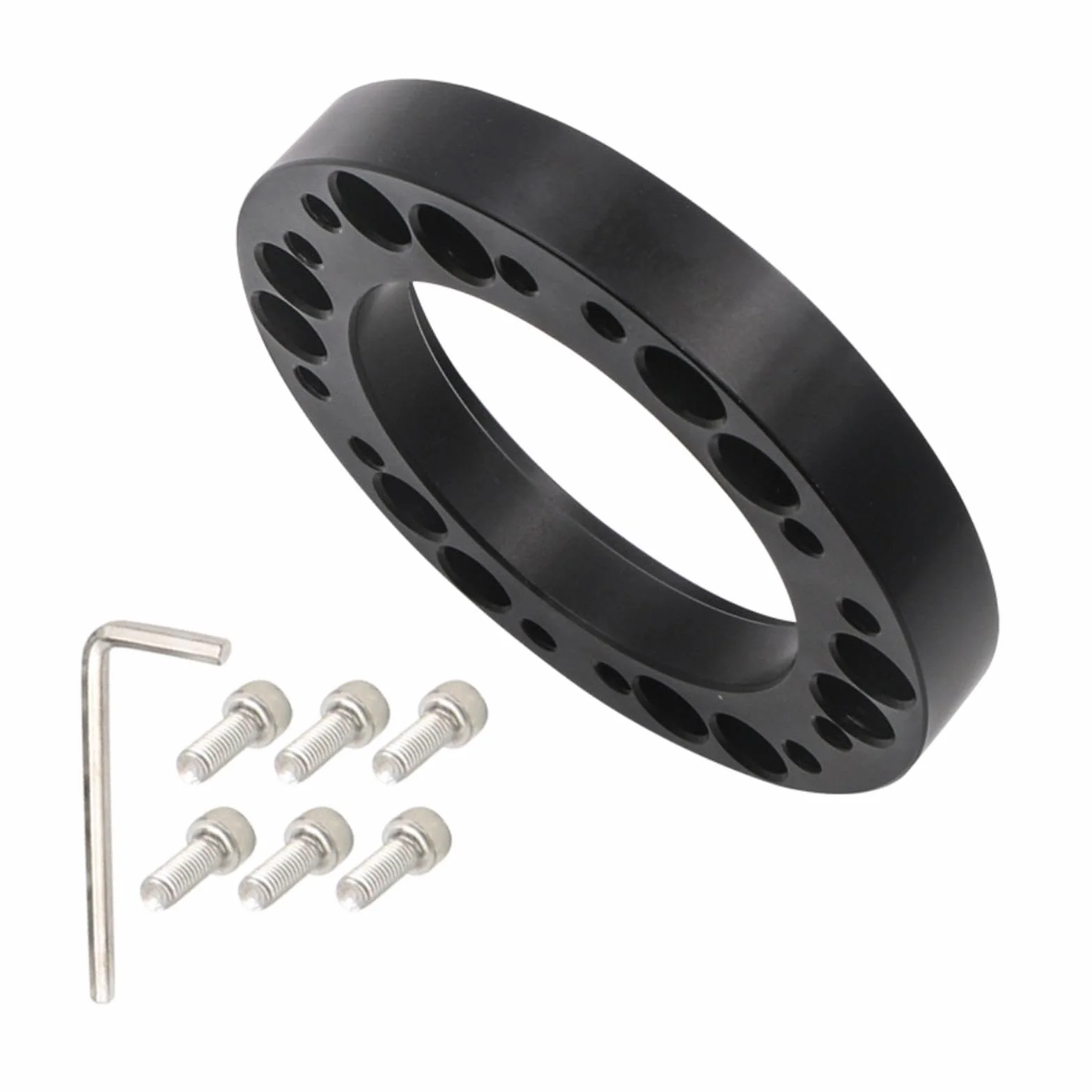 ZEZEFUFU Adapter dystansowy do piasty kierownicy PCD do Momo do Nardi do OMP do Sparco Universal