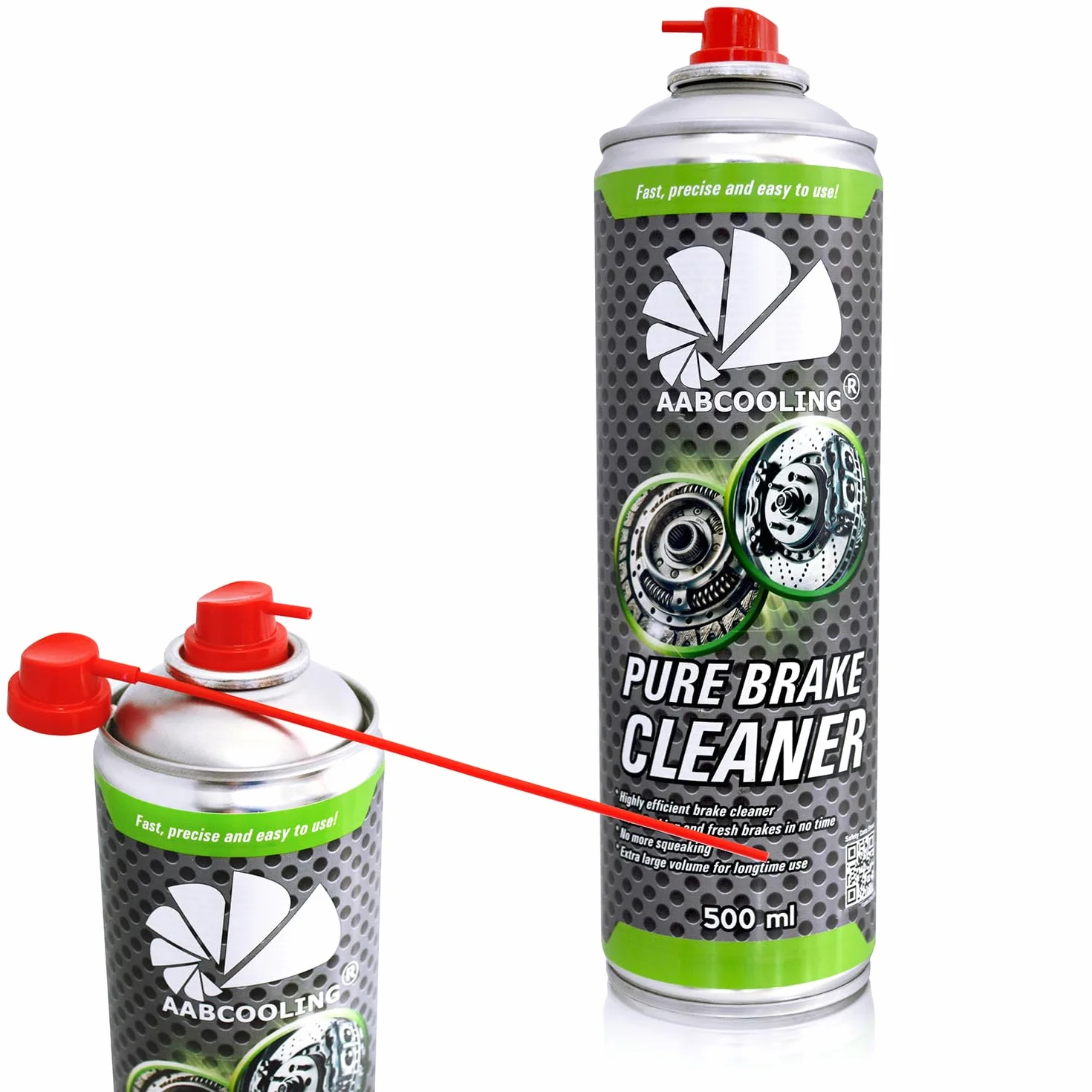 AABCOOLING Pure Brake Cleaner 500ml Środek do czyszczenia hamulców Odtłuszczacz