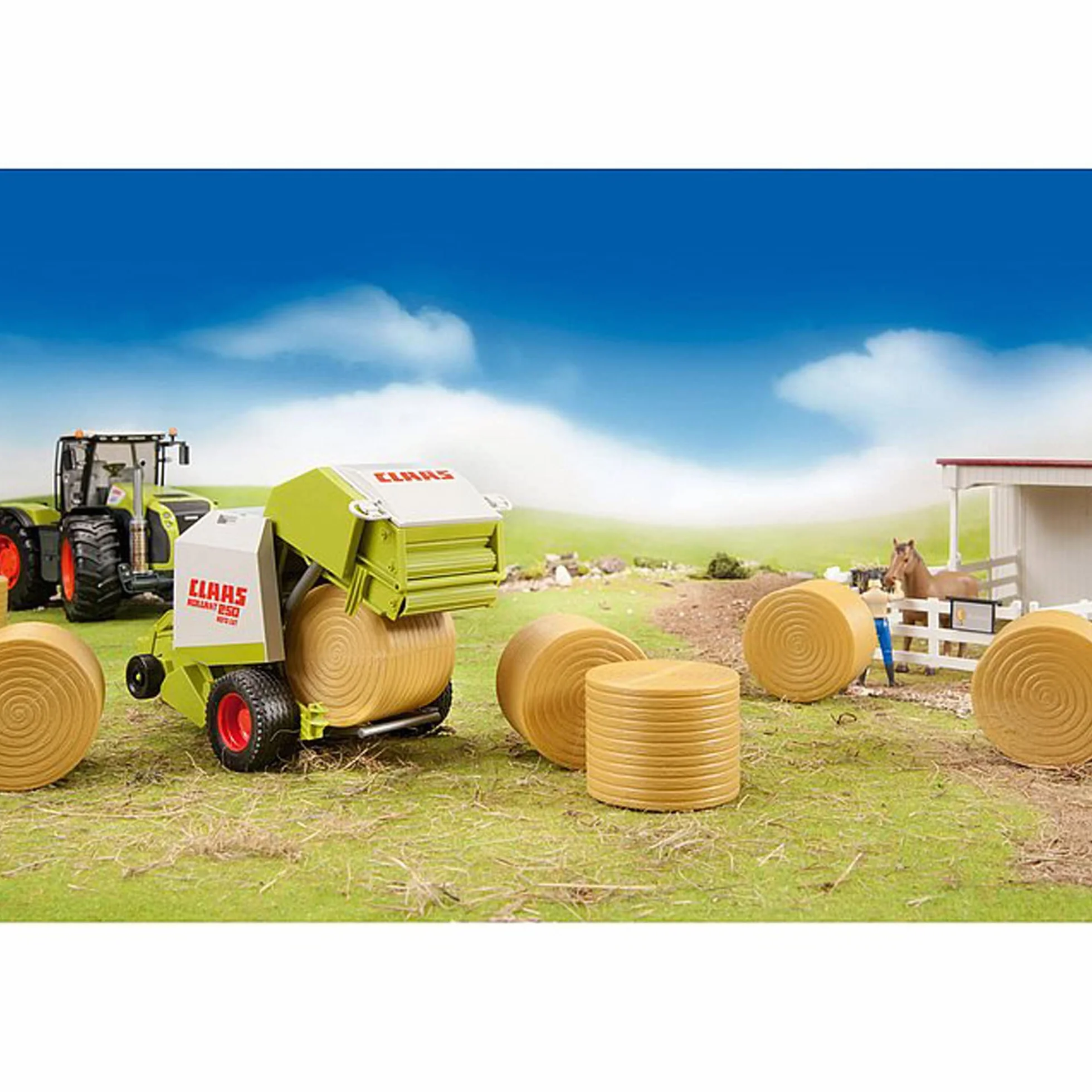 bruder 03015 - Claas Xerion 5000 - 1:16 Pojazdy, ciągnik, buldog, farma, rolnictwo, świat, zabawki