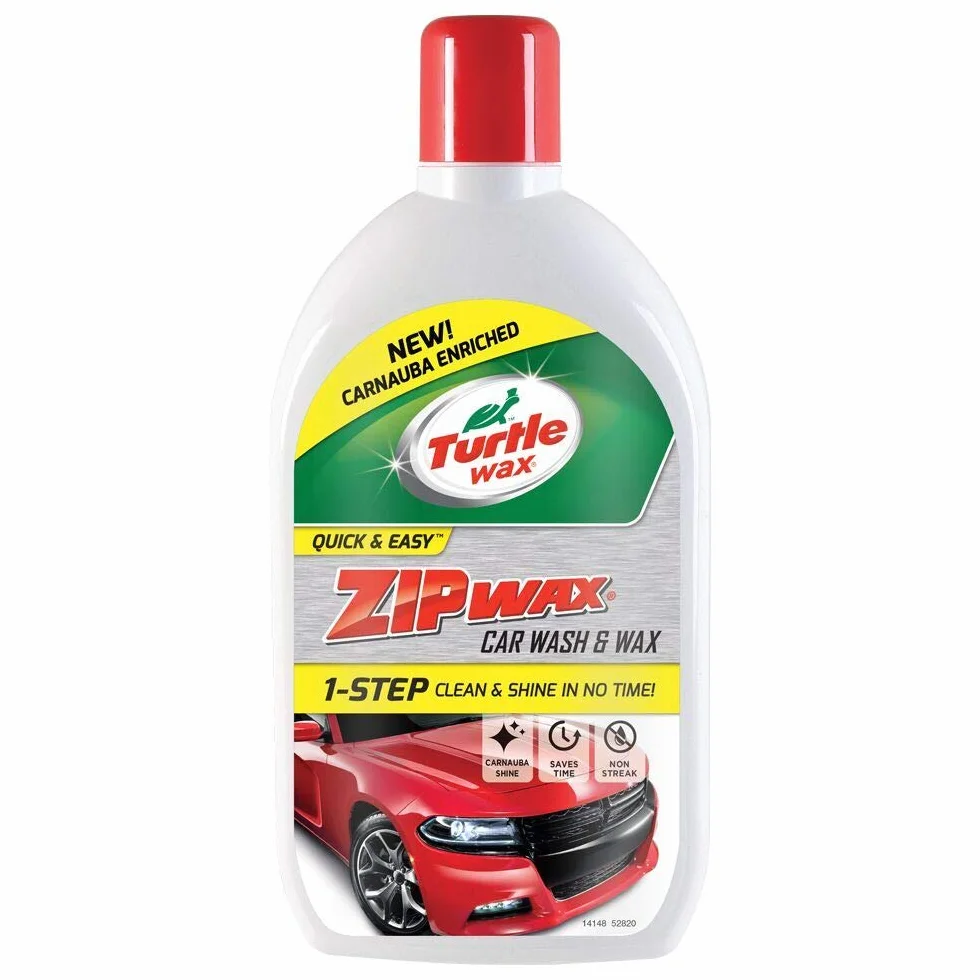 Turtle Wax 52820 Super skoncentrowany szampon i wosk do mycia samochodu, 1 l