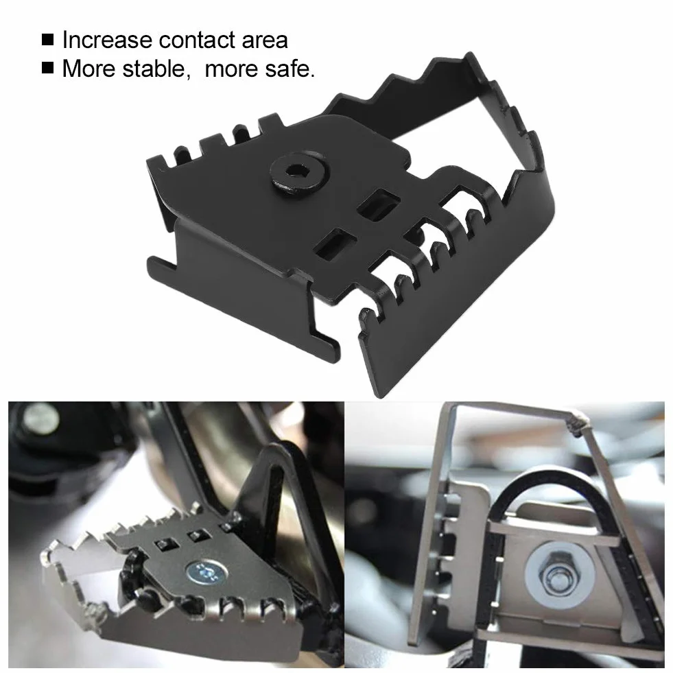 Dźwignia hamulca tylnego przedłużenie do BMW F800GS F700GS F650GS R1150GS R1200GS Czarny