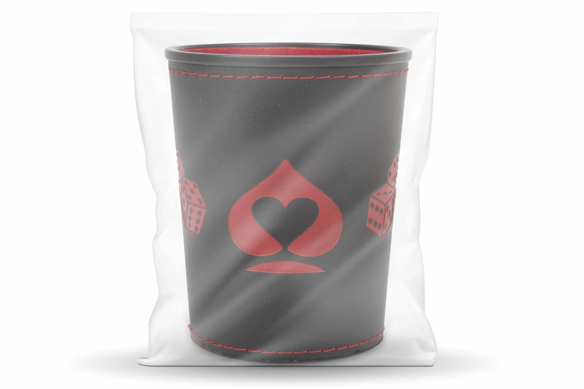 Premium Würfelbecher im Polybag