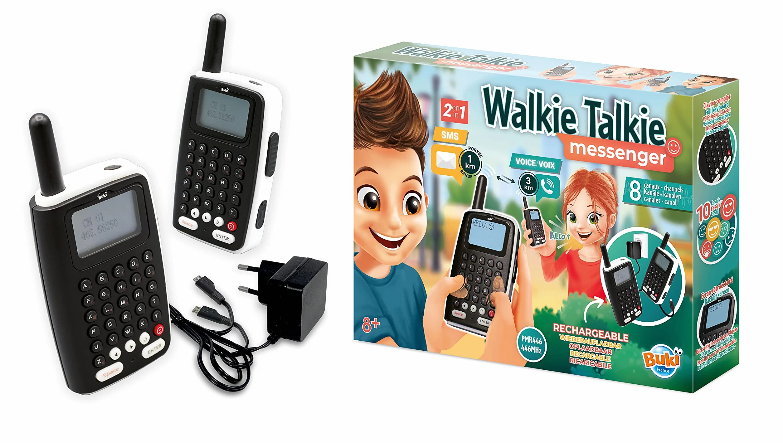 Buki France TW04 Walkie Talkie Messenger