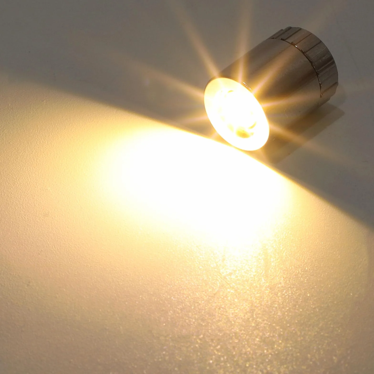20szt Mini Lampki Led, Tiny Lights Baterie Zasilane do DIY Craft Miniaturowa Lampa Elektryczna do Domku dla Lalek do Dekoracji Papierowych Latarni Akcesoria (Ciepłe Białe Światło)