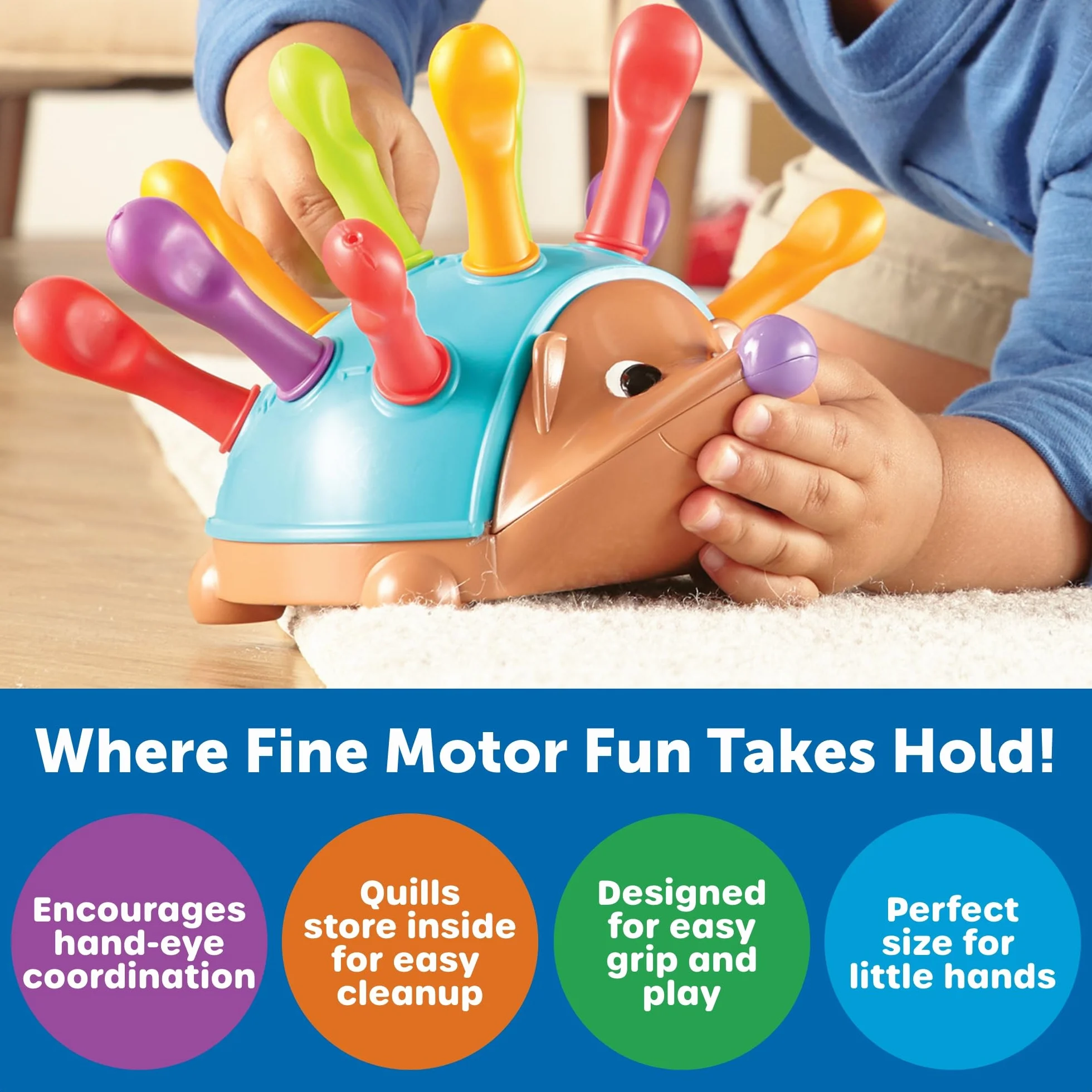 Learning Resources Spike The Fine Motor Hedgehog 14-Kawałek Zestaw