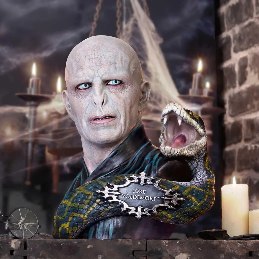 Nemesis Now Oficjalnie licencjonowany Harry Potter Lord Voldemort, biust 30,5 cm, wielokolorowy