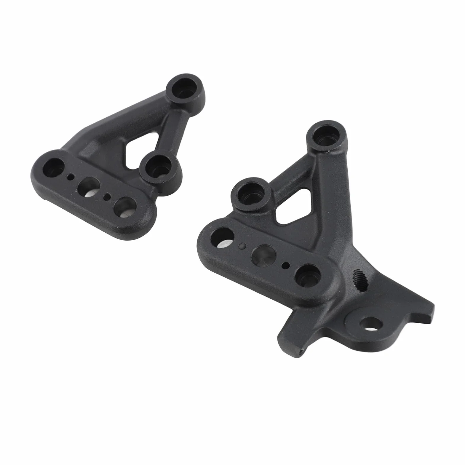 Generic Uchwyt na Podnóżki Obrabiany CNC dla Talaria Sting X3 MX3 MX4 Czarny dla Entuzjastów Motorów Terenowych