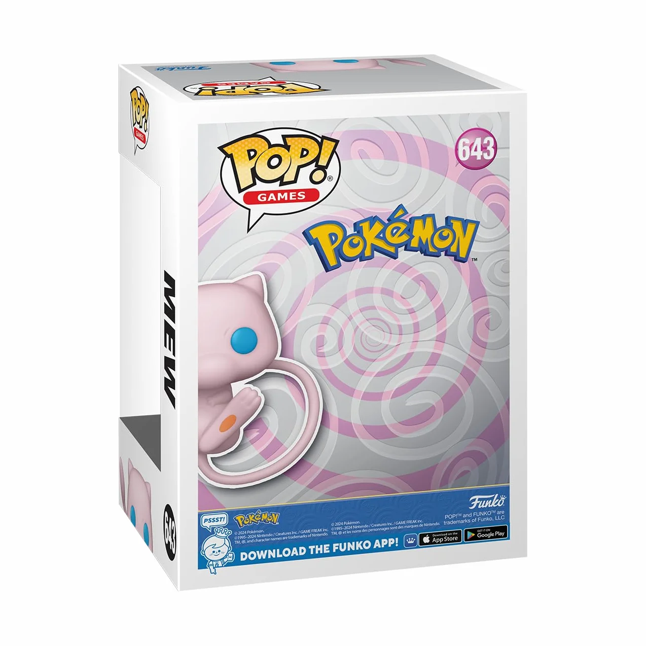 Funko POP! Games: Pokemon - Mew - Kolekcjonerska figurka winylowa - Pomysł na prezent - Oficjalny towar - Zabawki dla dzieci i dorosłych - Fani gier wideo