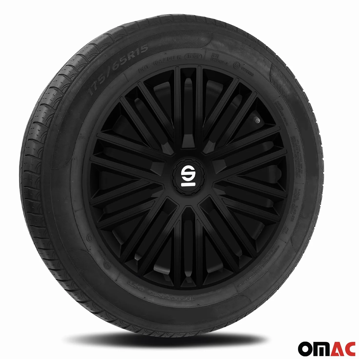 SPARCO SPC1685BK Zestaw Kołpak czarny
