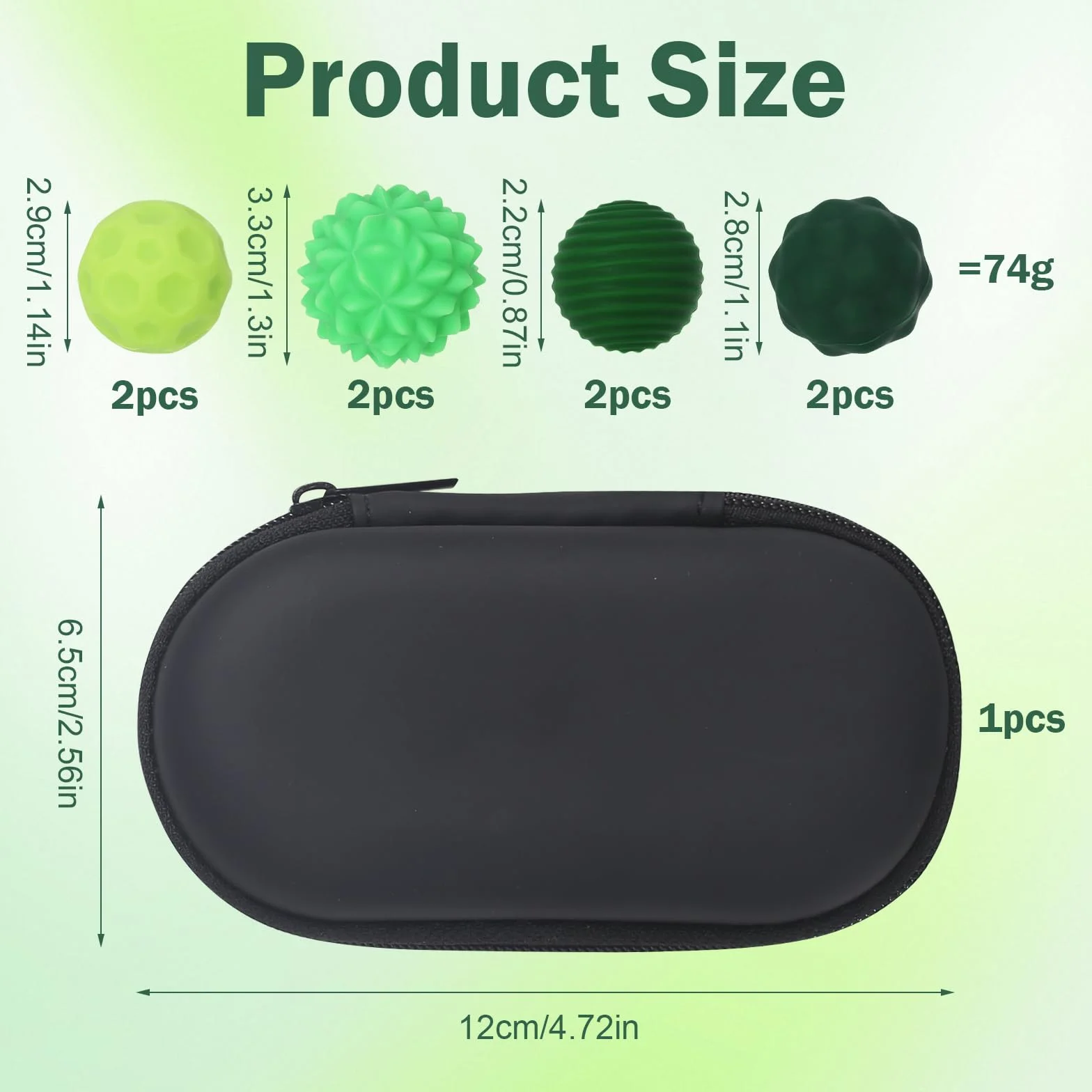 Realjoy Magnetyczna zabawka fidget, 8 sztuk, z kulkami magnetycznymi, antystresowa zabawka dla dzieci i dorosłych