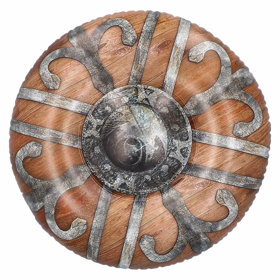 Boland 43996 - Dmuchany miecz i tarcza, 58 cm i 45 cm, zabawka do wody, dekoracja na basen i imprez tematyczn, akcesoria do kostiumów fantazyjnych