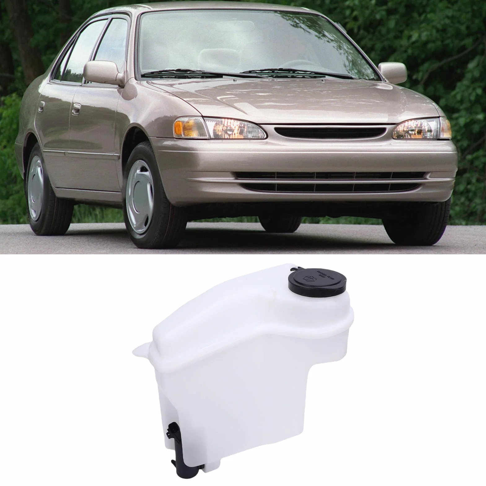 Zbiornik Płynów Pralki do PRIZM 1998–2002 z Wężami CAP 85315 02030