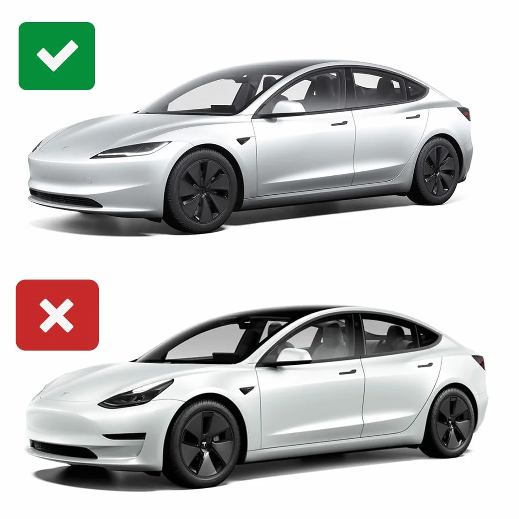 VION 2026-2024 model 3 osłony przeciwsłoneczne na dach (kompatybilne tylko z modelem 2026-2024 model 3 Highland Made in China Factory Version)