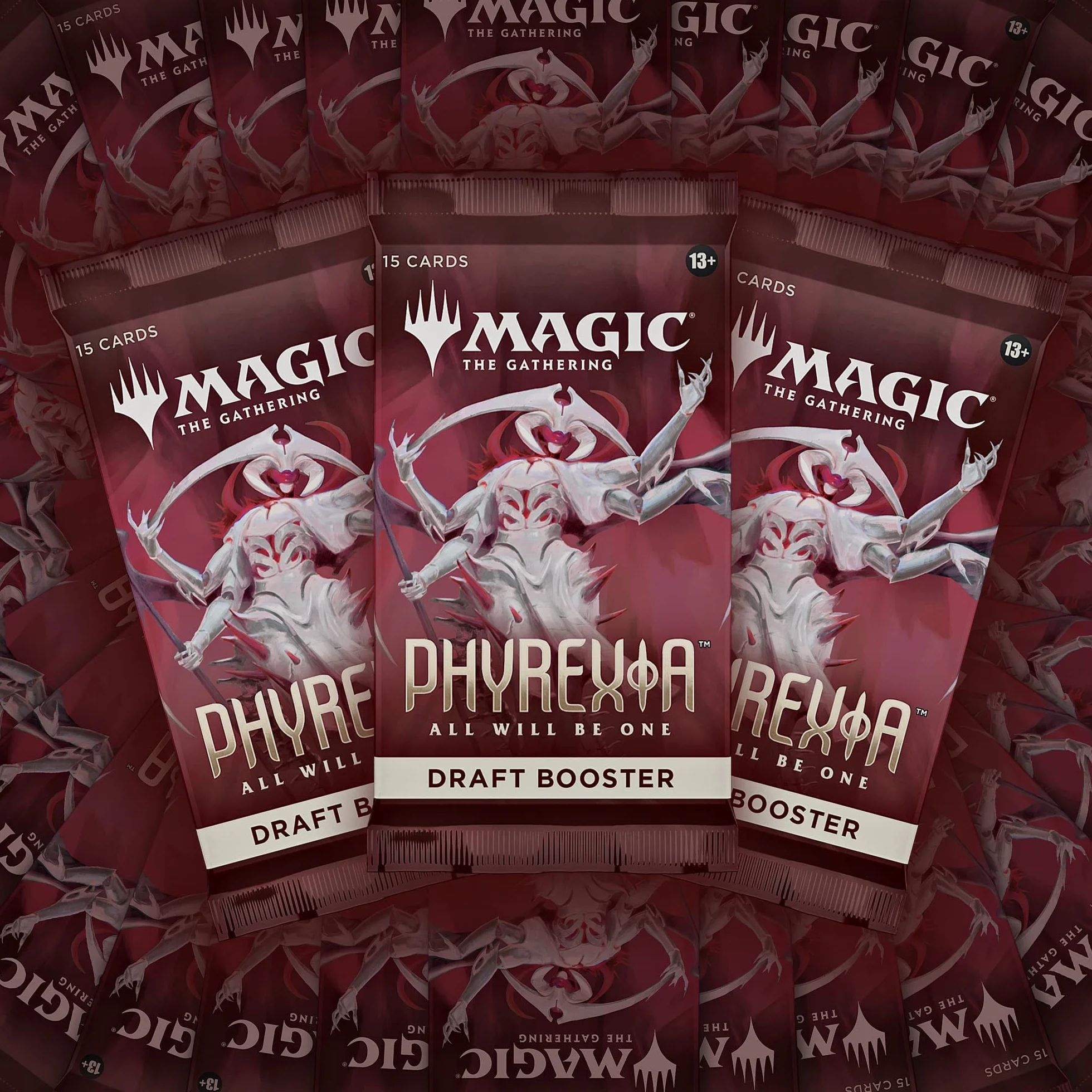 Magia: The Gathering Phyrexia: All Will Be One Draft Booster Box, 36 opakowań (wersja angielska)