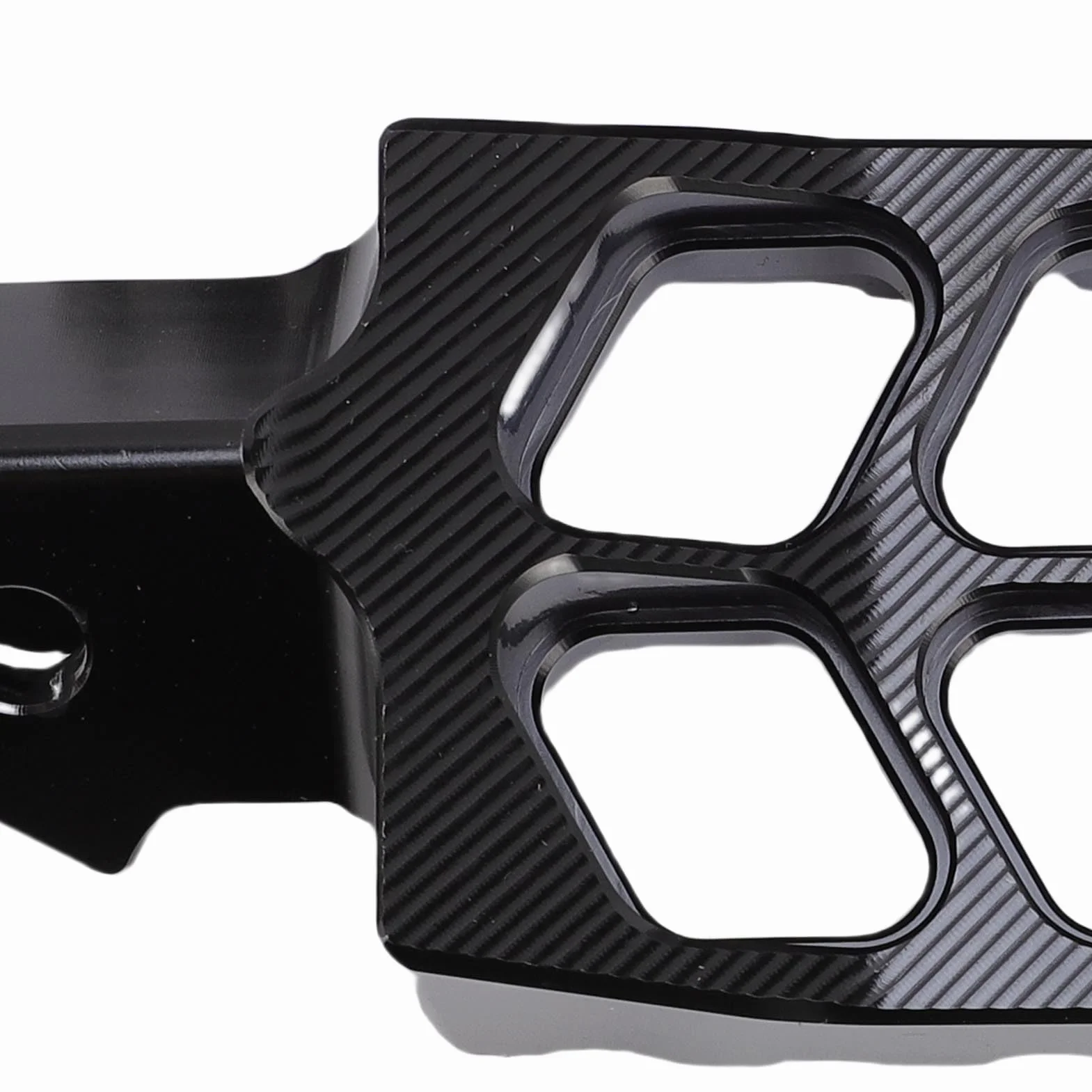 Yosoo Podnóżki Motocyklowe, 1 Para Stopki 7075 Stop Aluminium Dirt Bike z Zestawem Montażowym dla Surron Light Bee X, X260, CRF150F 2003-2019 (BLACK)