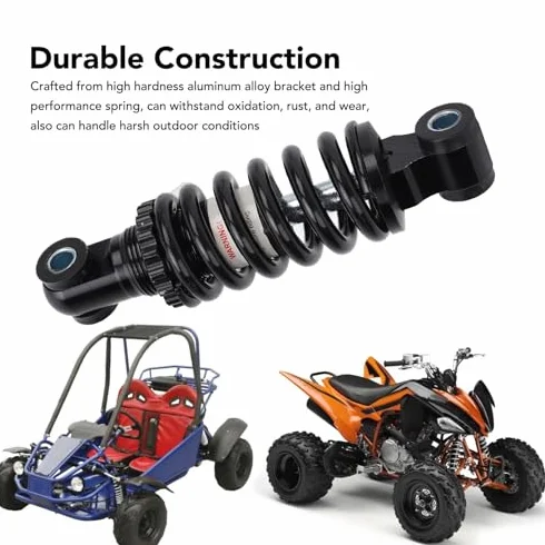1 para tylnego amortyzatora, regulowany amortyzator 125 mm do rowerów elektrycznych, motocykli, ATV, skuterów, Dirt Pit Bike