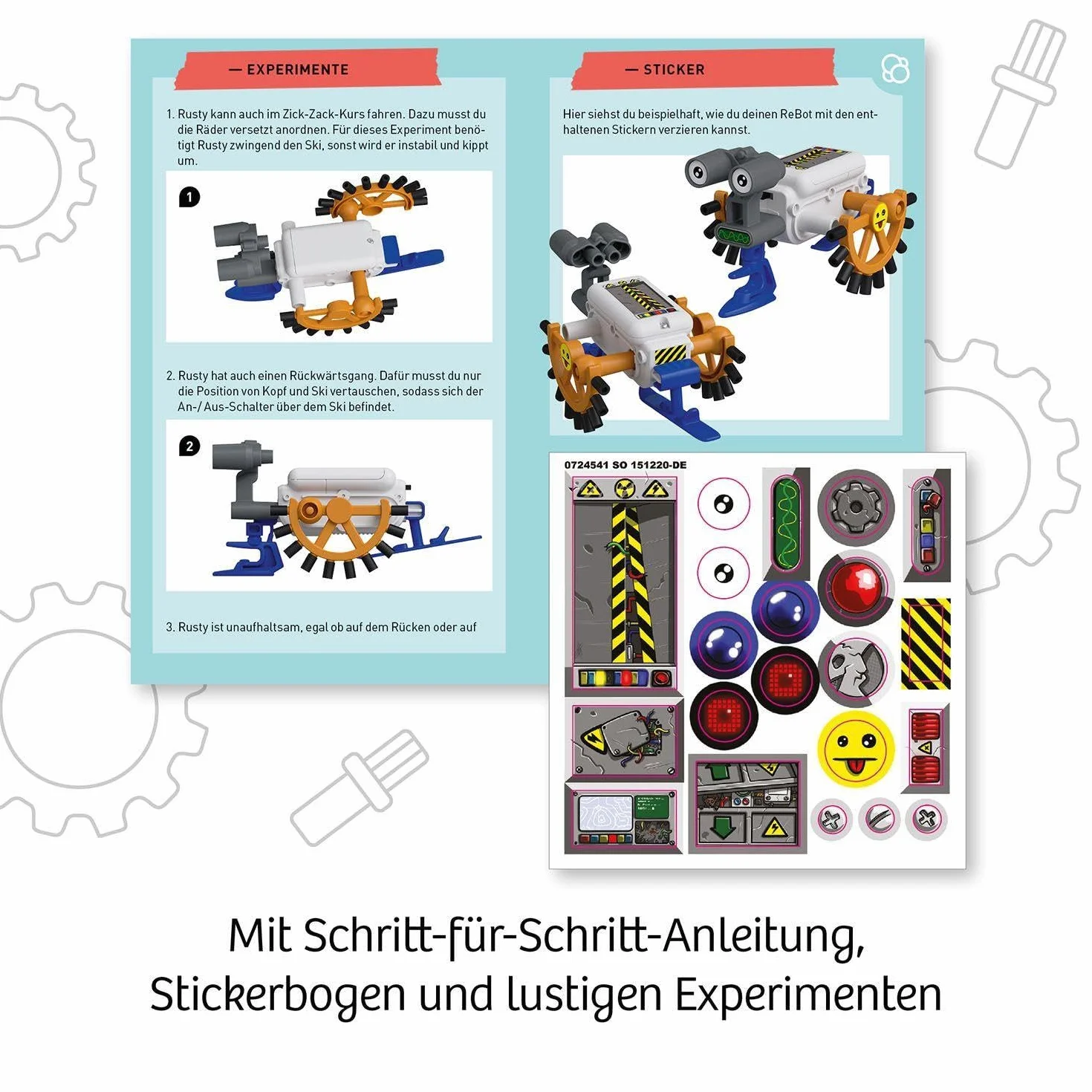 ReBotz - Rusty der Crawling-Bot: Experimentierkasten