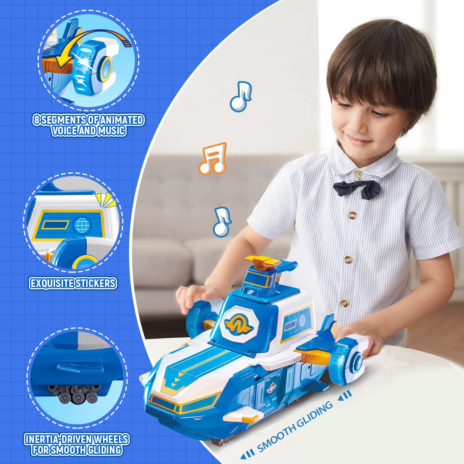 Super Wings Playset SW Aeroport World Aircraft Sezon 5 + 2 figurki TAB, zabawki dla dzieci w wieku 2, 3, 4, 5, 6, 7, 8 lat, chłopiec, dziewczynka