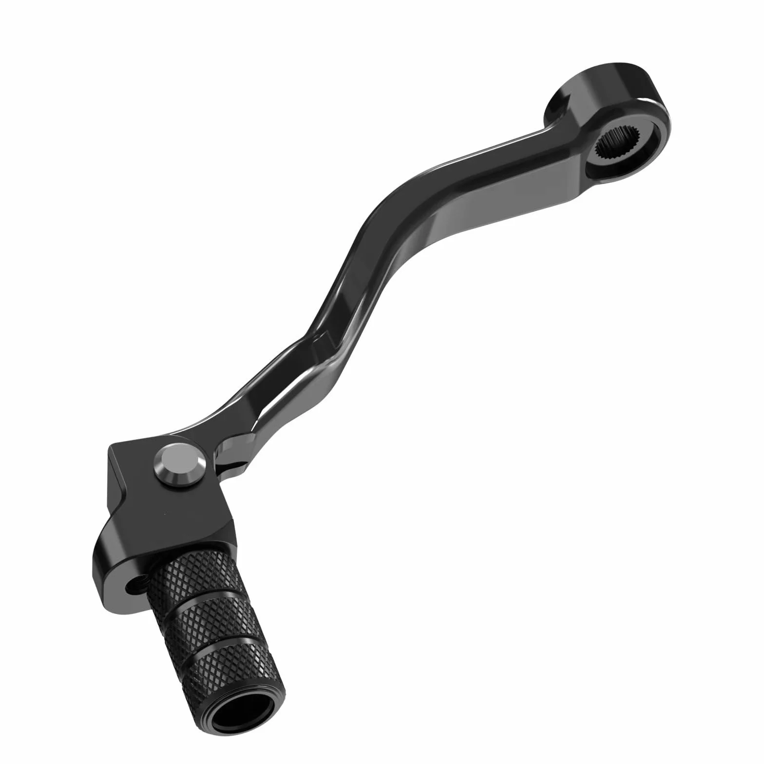 dźwignia zmiany nożna, CNC Fit For KTM 2024 EXC 300 250 XCW 150 250 300 Kuta dźwignia zmiany biegów Dźwignia zmiany biegów składana końcówka SX XC 125 250 300(Black)